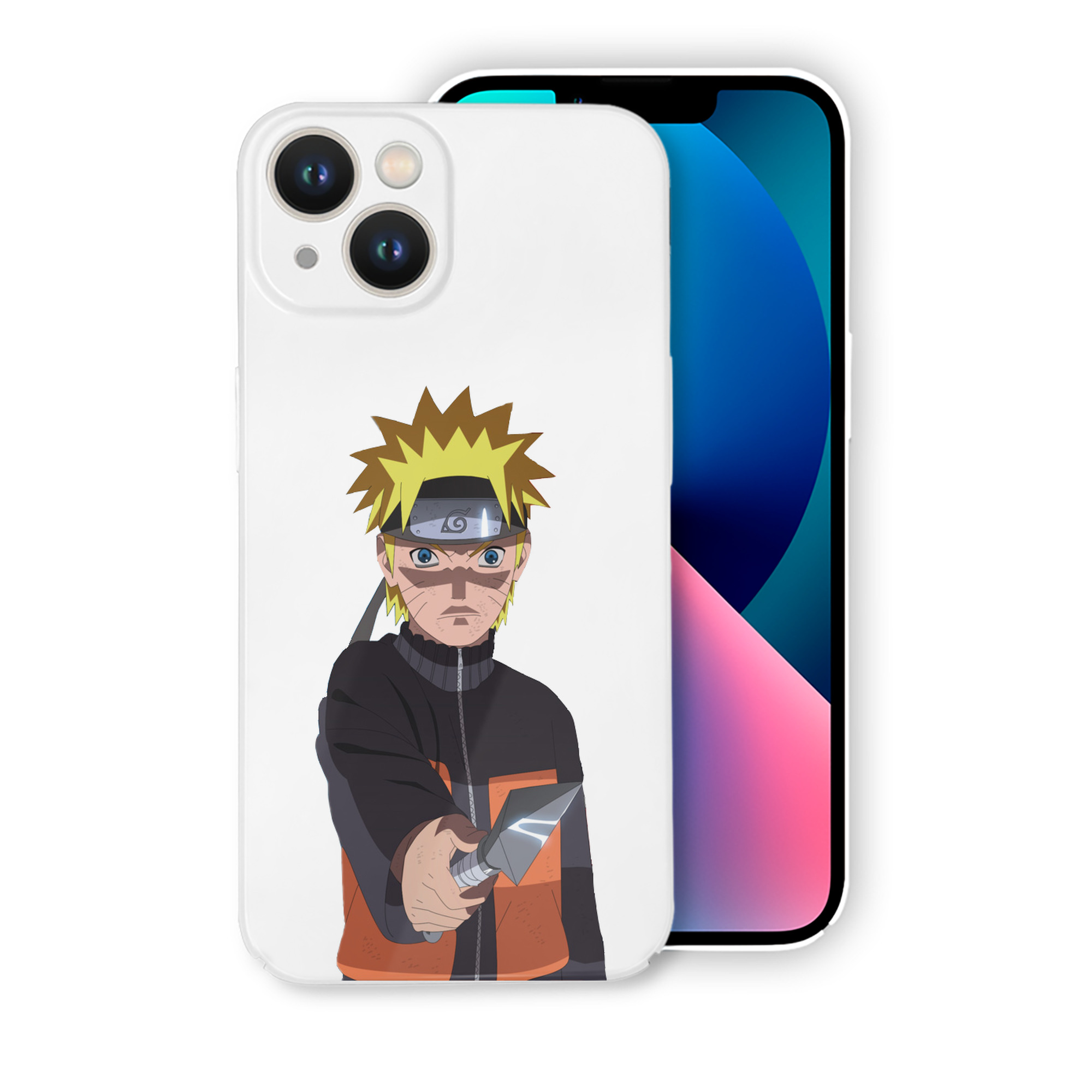 （画像用） NARUTO -ナルト- うずまき ナルト Uzumaki Naruto 【iPhone 14シリーズ対応】ハードケース