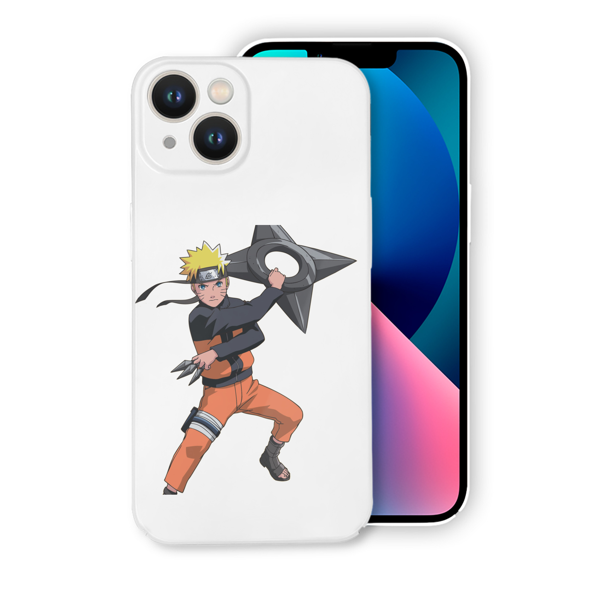 （画像用） NARUTO -ナルト- うずまき ナルト Uzumaki Naruto 【iPhone 14シリーズ対応】ハードケース