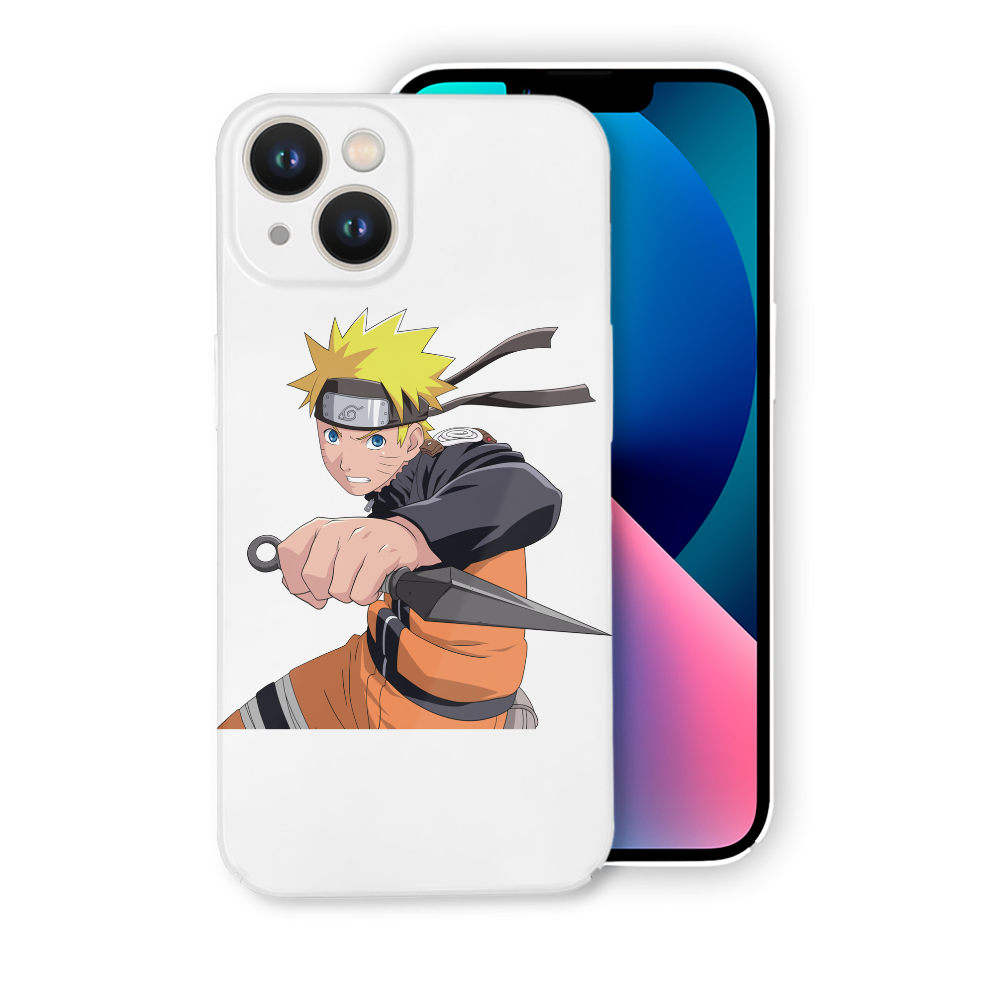 （画像用） NARUTO -ナルト- うずまき ナルト Uzumaki Naruto 【iPhone 14シリーズ対応】ハードケース