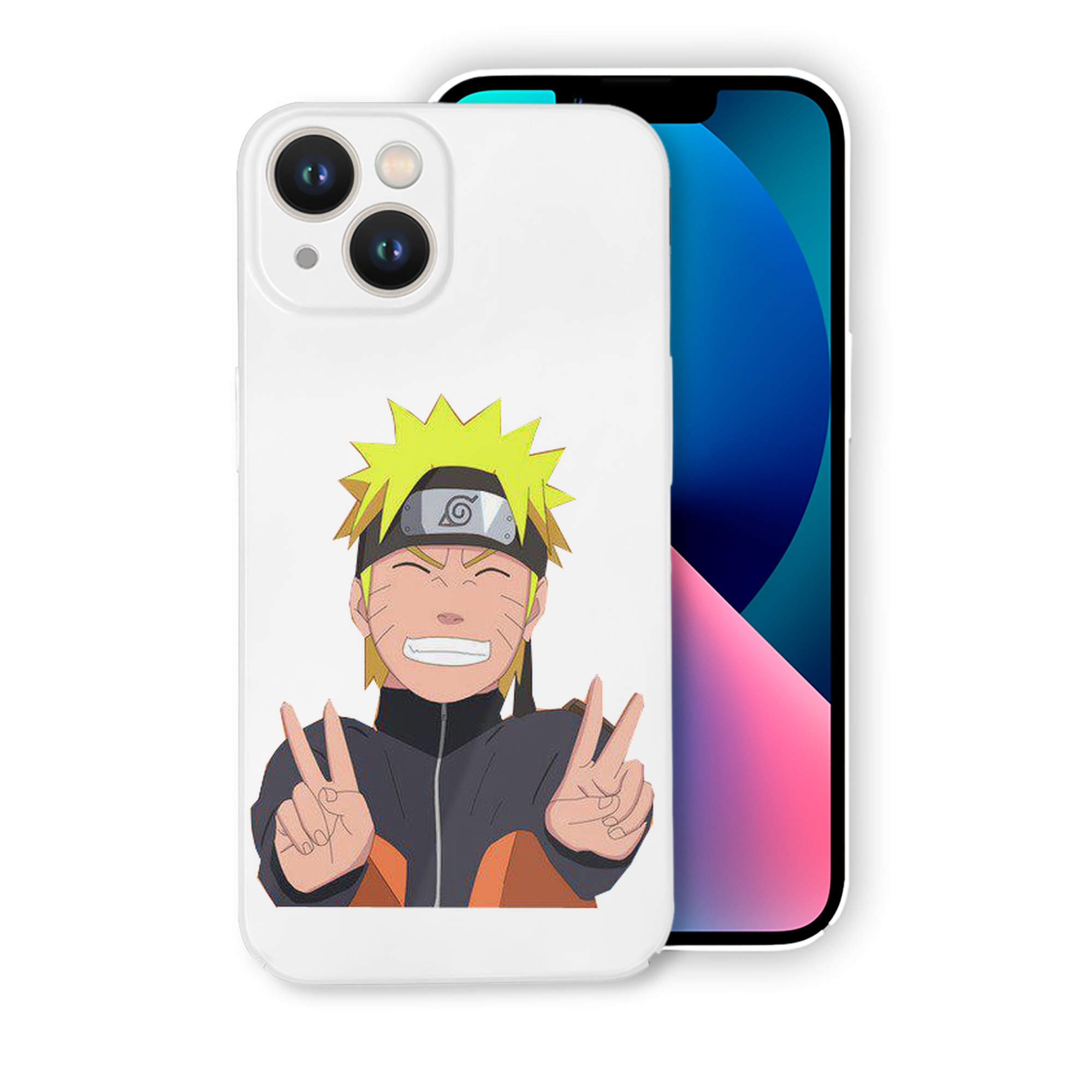 （画像用） NARUTO -ナルト- うずまき ナルト Uzumaki Naruto 【iPhone 14シリーズ対応】ハードケース
