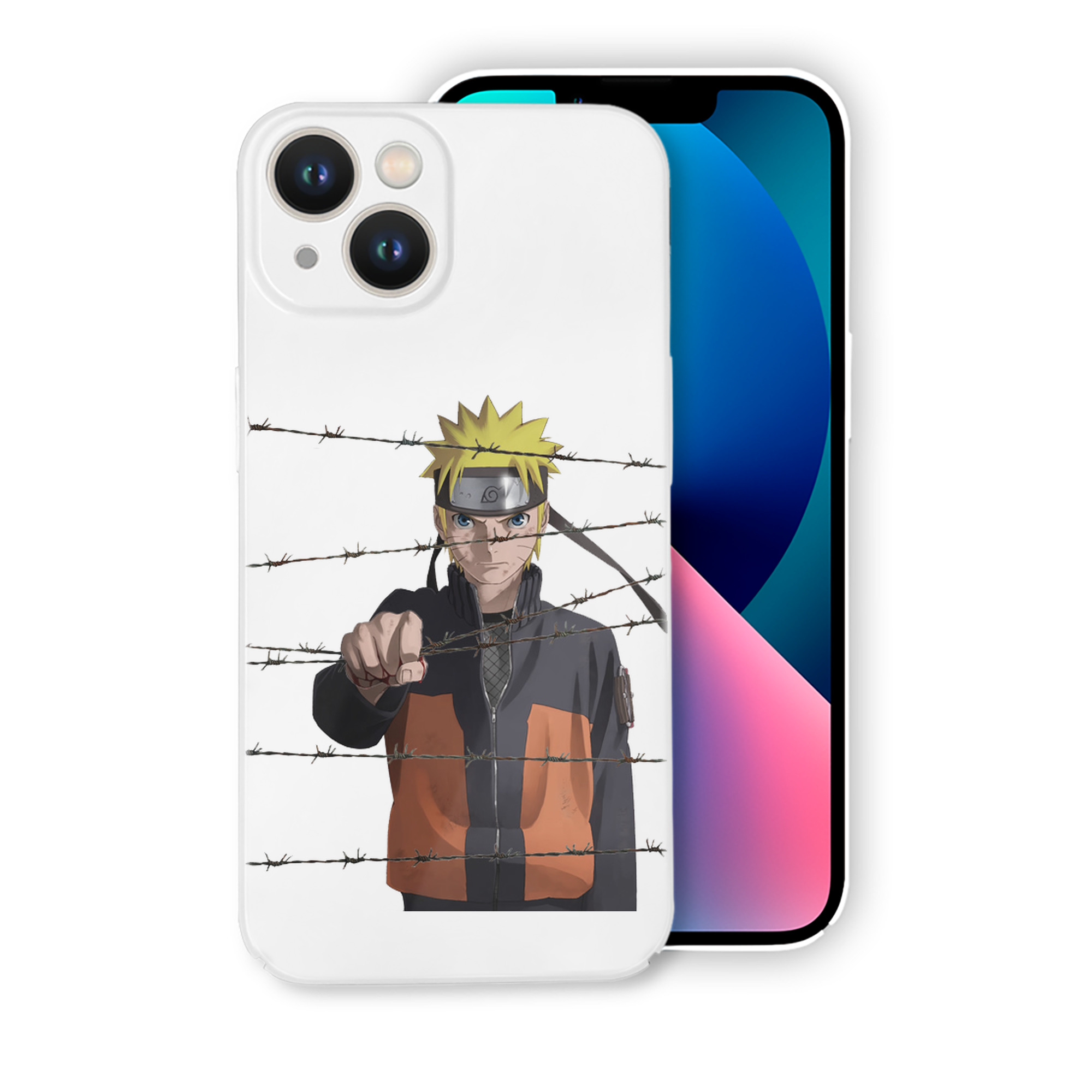 （画像用） NARUTO -ナルト- うずまき ナルト Uzumaki Naruto 【iPhone 14シリーズ対応】ハードケース