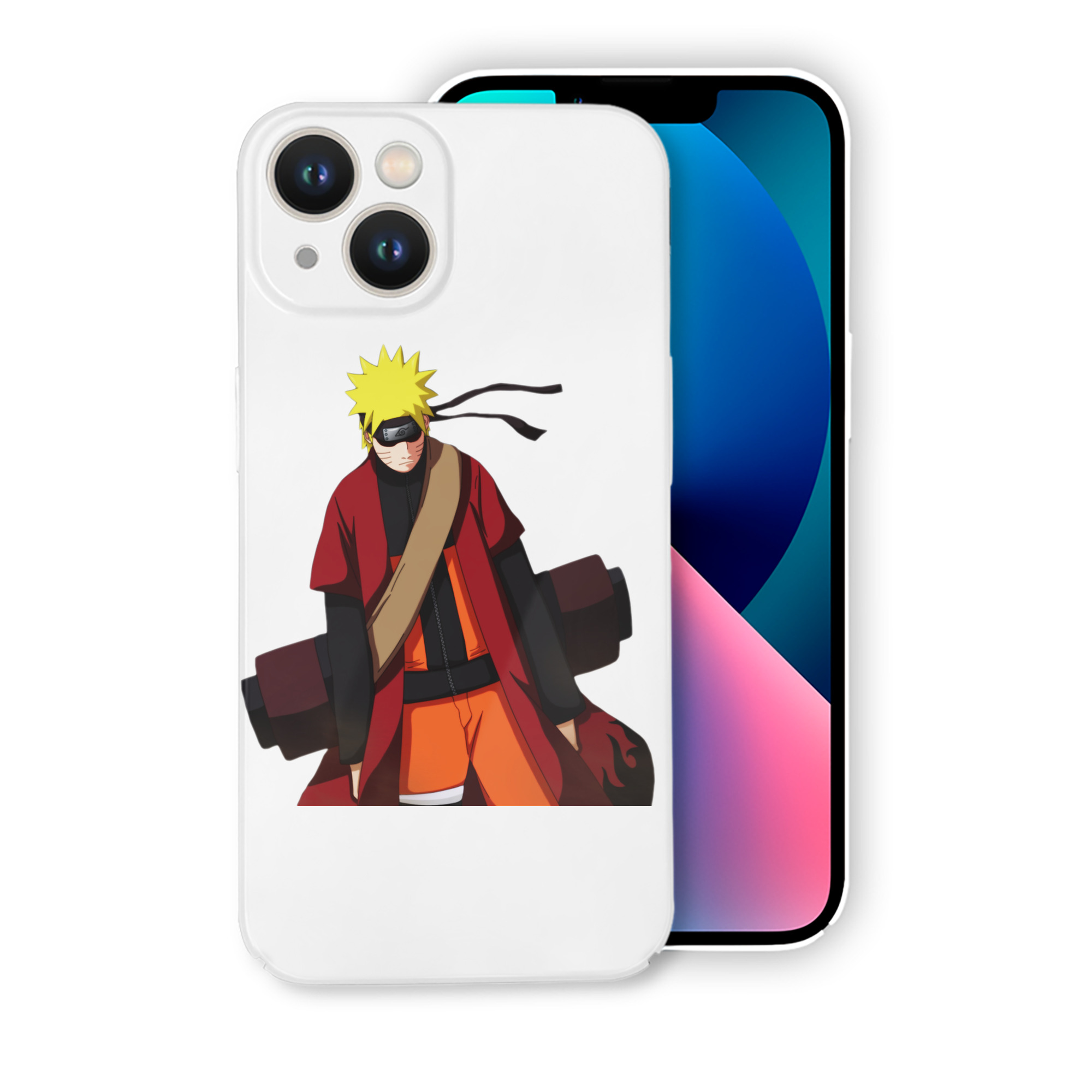 （画像用） NARUTO -ナルト- うずまき ナルト Uzumaki Naruto 【iPhone 14シリーズ対応】ハードケース