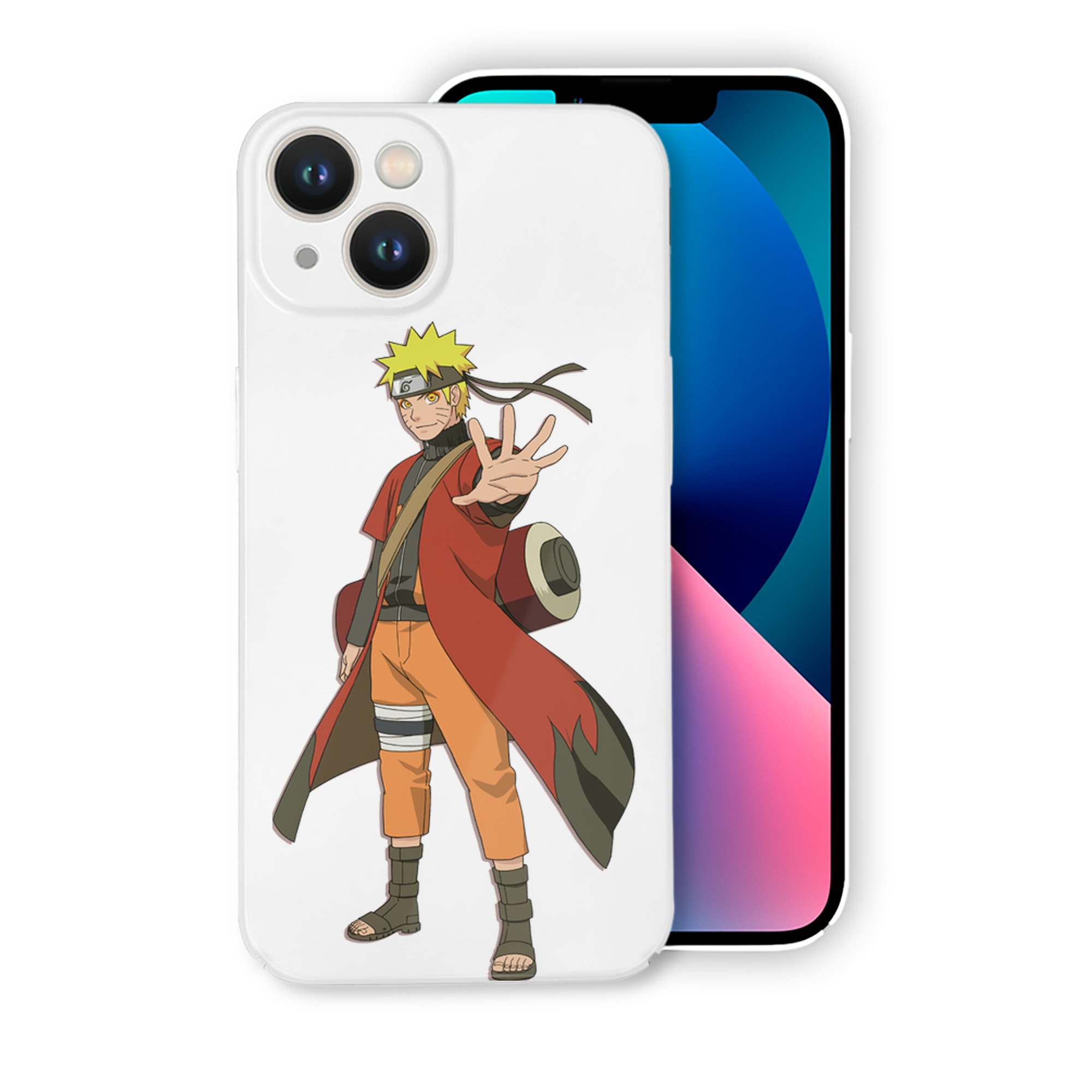 （画像用） NARUTO -ナルト- うずまき ナルト Uzumaki Naruto 【iPhone 14シリーズ対応】ハードケース