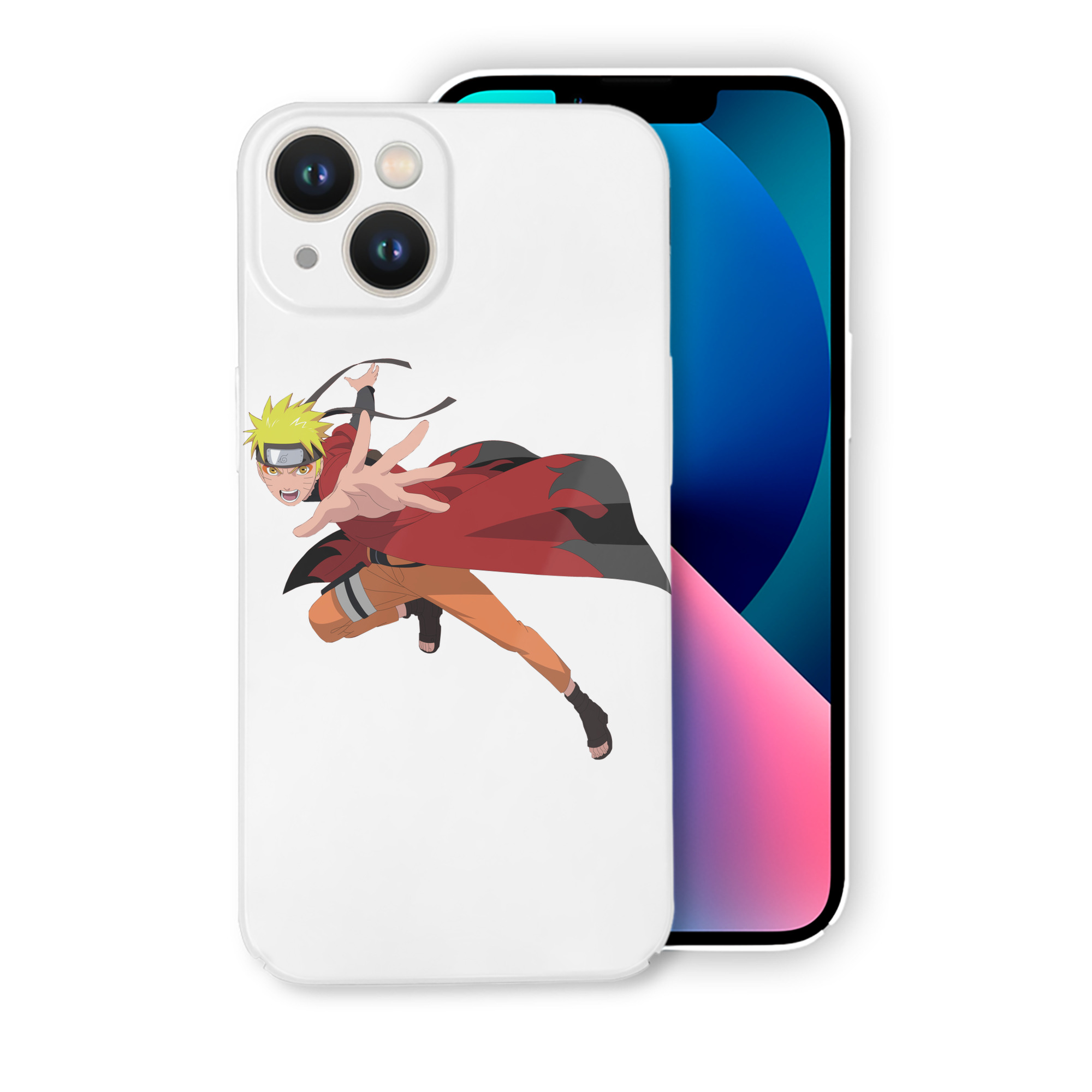 （画像用） NARUTO -ナルト- うずまき ナルト Uzumaki Naruto 【iPhone 14シリーズ対応】ハードケース