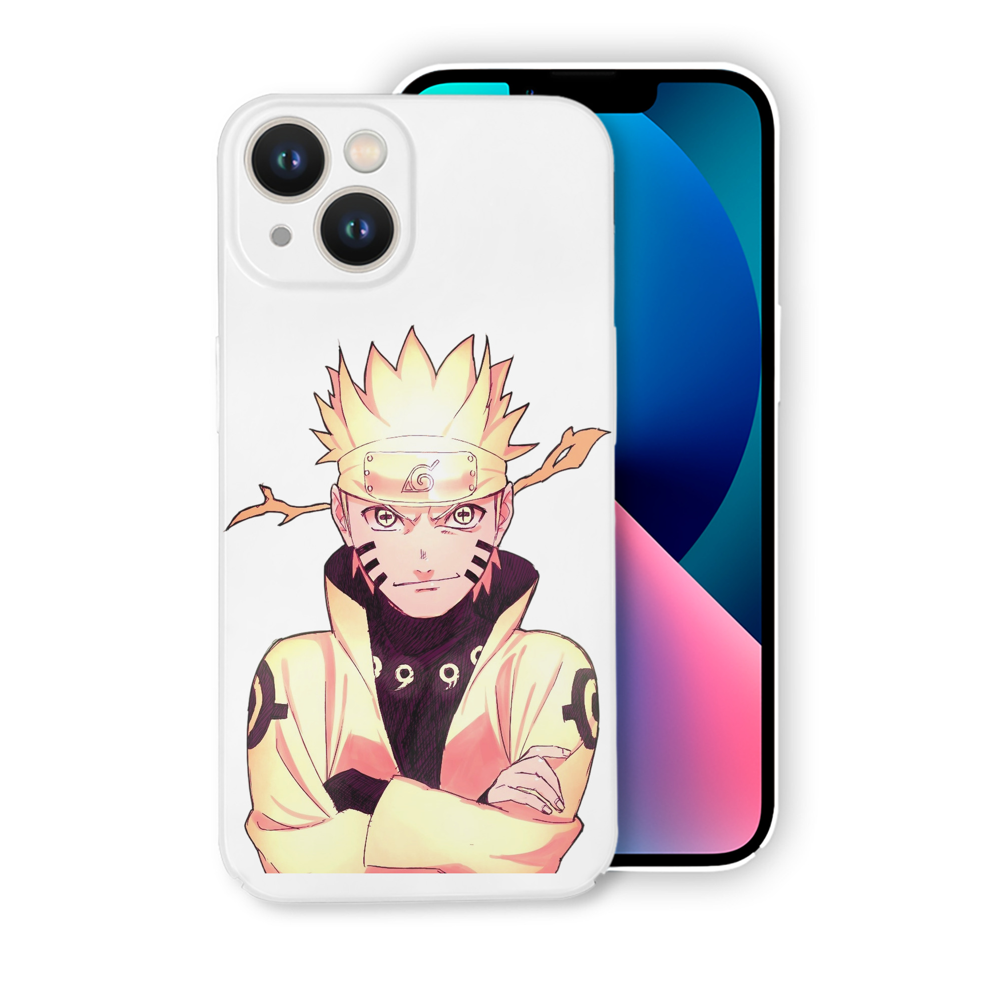 （画像用） NARUTO -ナルト- うずまき ナルト Uzumaki Naruto 【iPhone 14シリーズ対応】ハードケース