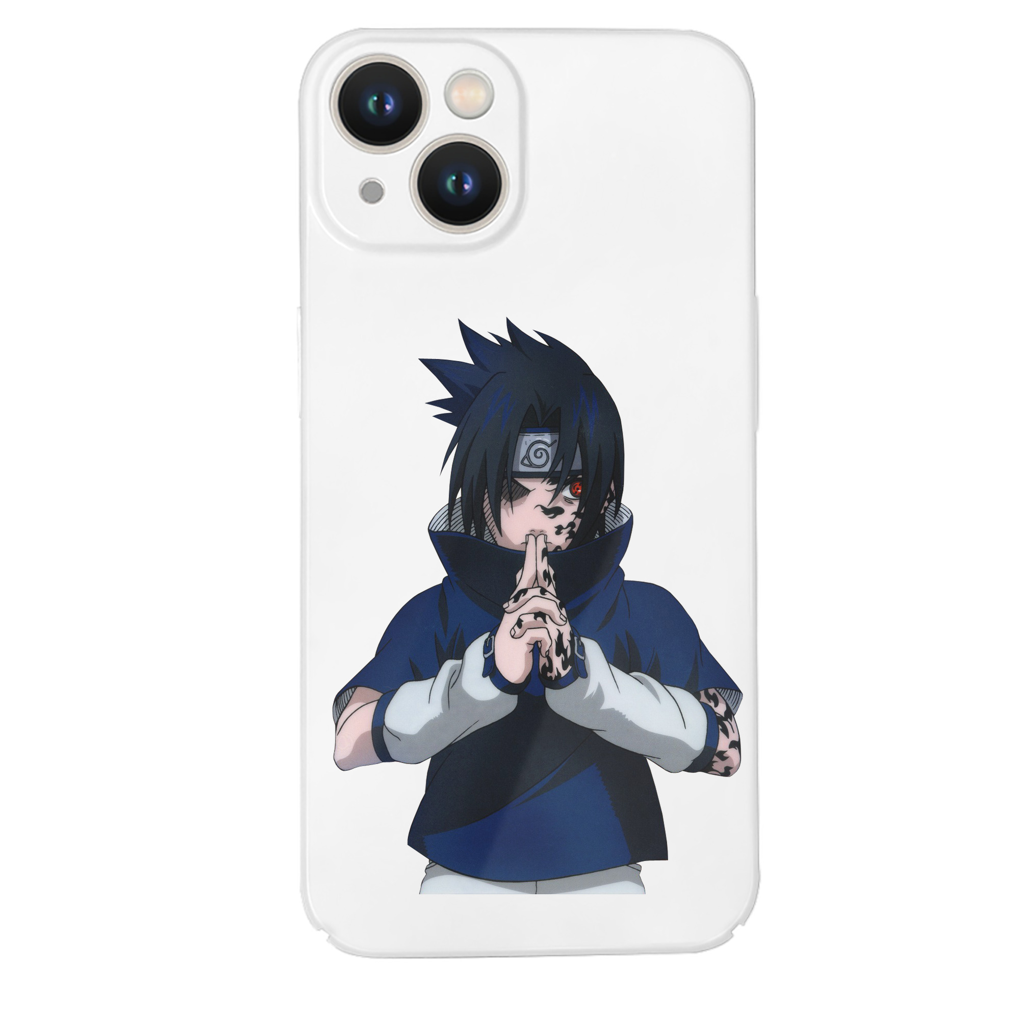 （画像用） NARUTO -ナルト- うちは サスケ Uchiha Sasuke 【iPhone 14シリーズ対応】ハードケース