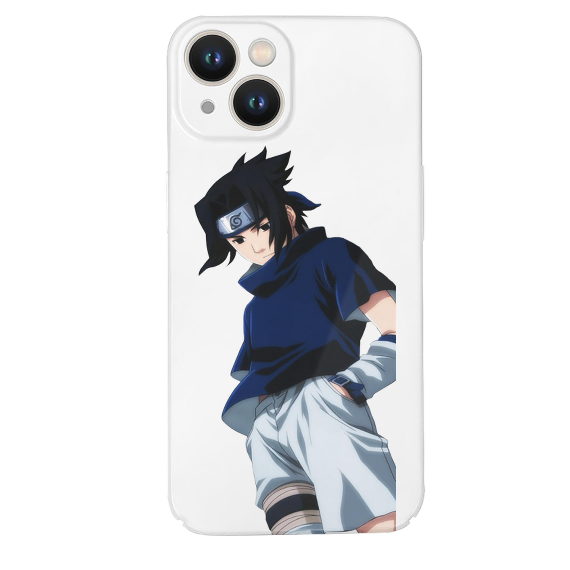 （画像用） NARUTO -ナルト- うちは サスケ Uchiha Sasuke 【iPhone 14シリーズ対応】ハードケース