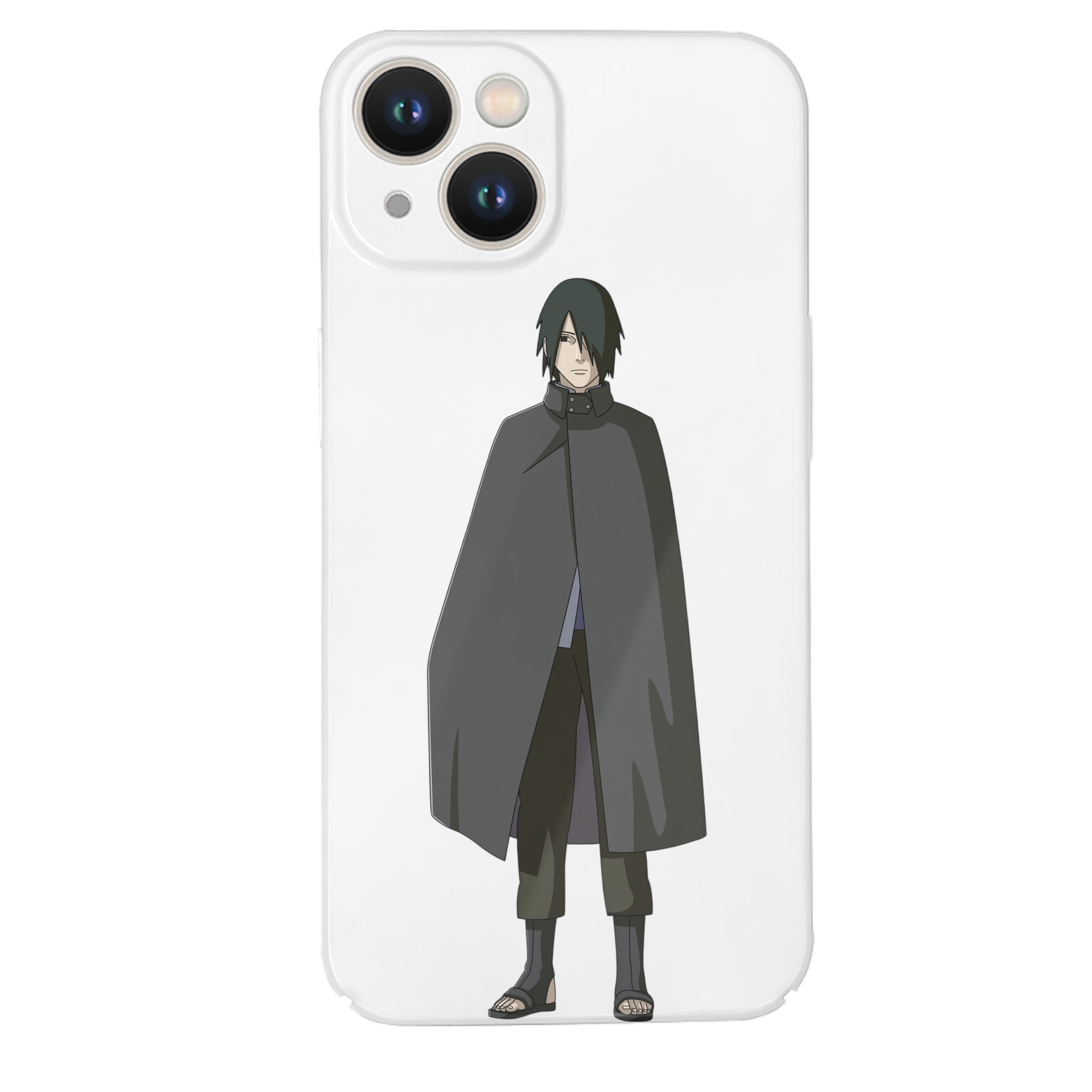 （画像用） NARUTO -ナルト- うちは サスケ Uchiha Sasuke 【iPhone 14シリーズ対応】ハードケース