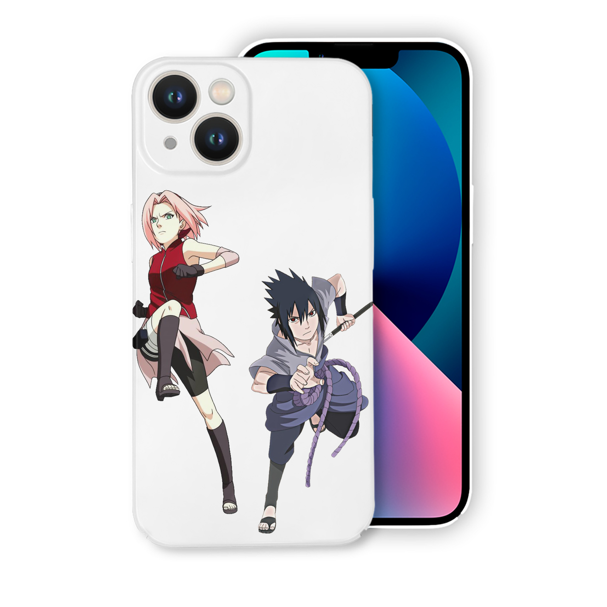 （画像用） NARUTO -ナルト- 春野サクラ Haruno Sakura 【iPhone 14シリーズ対応】ハードケース