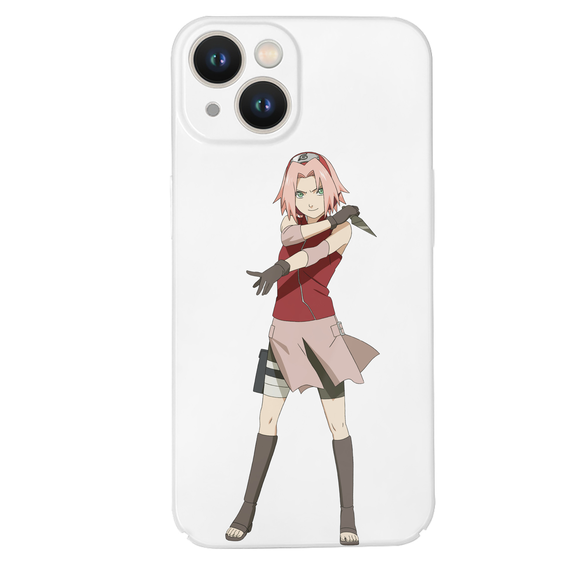 （画像用） NARUTO -ナルト- 春野サクラ Haruno Sakura 【iPhone 14シリーズ対応】ハードケース