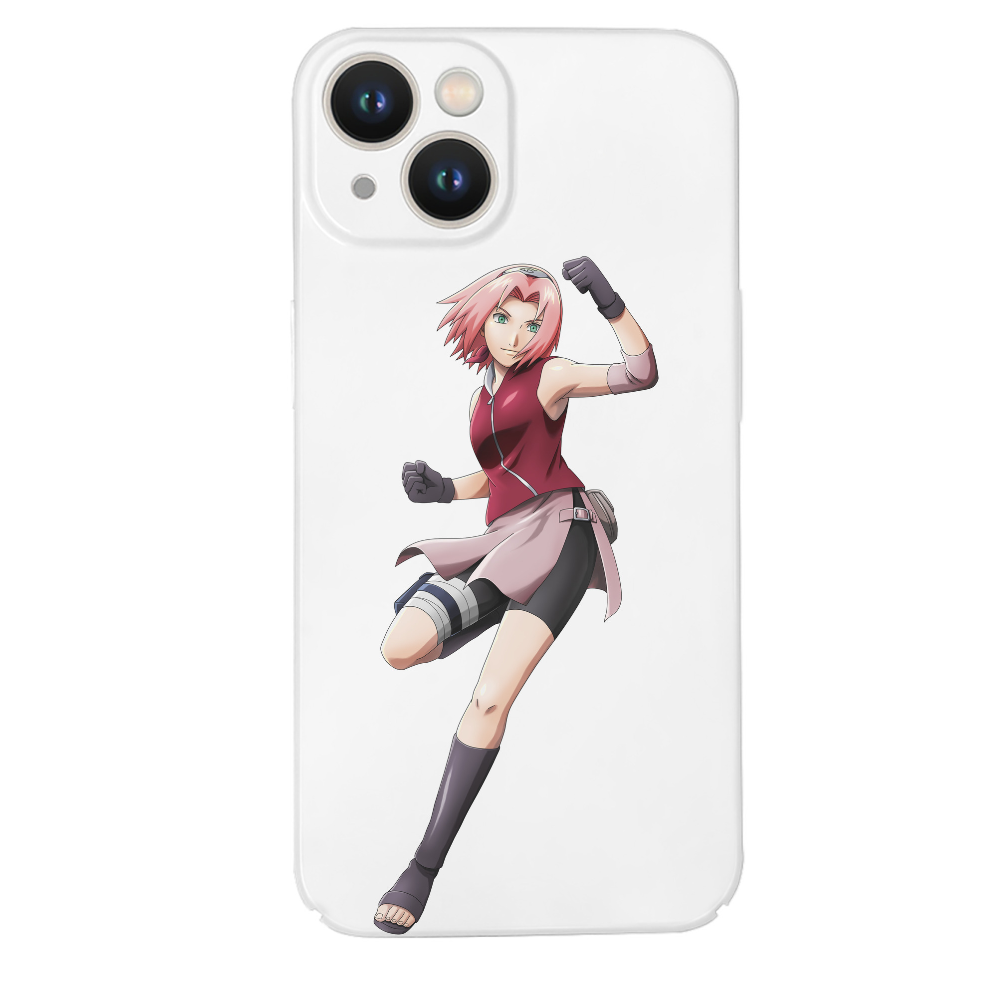 （画像用） NARUTO -ナルト- 春野サクラ Haruno Sakura 【iPhone 14シリーズ対応】ハードケース