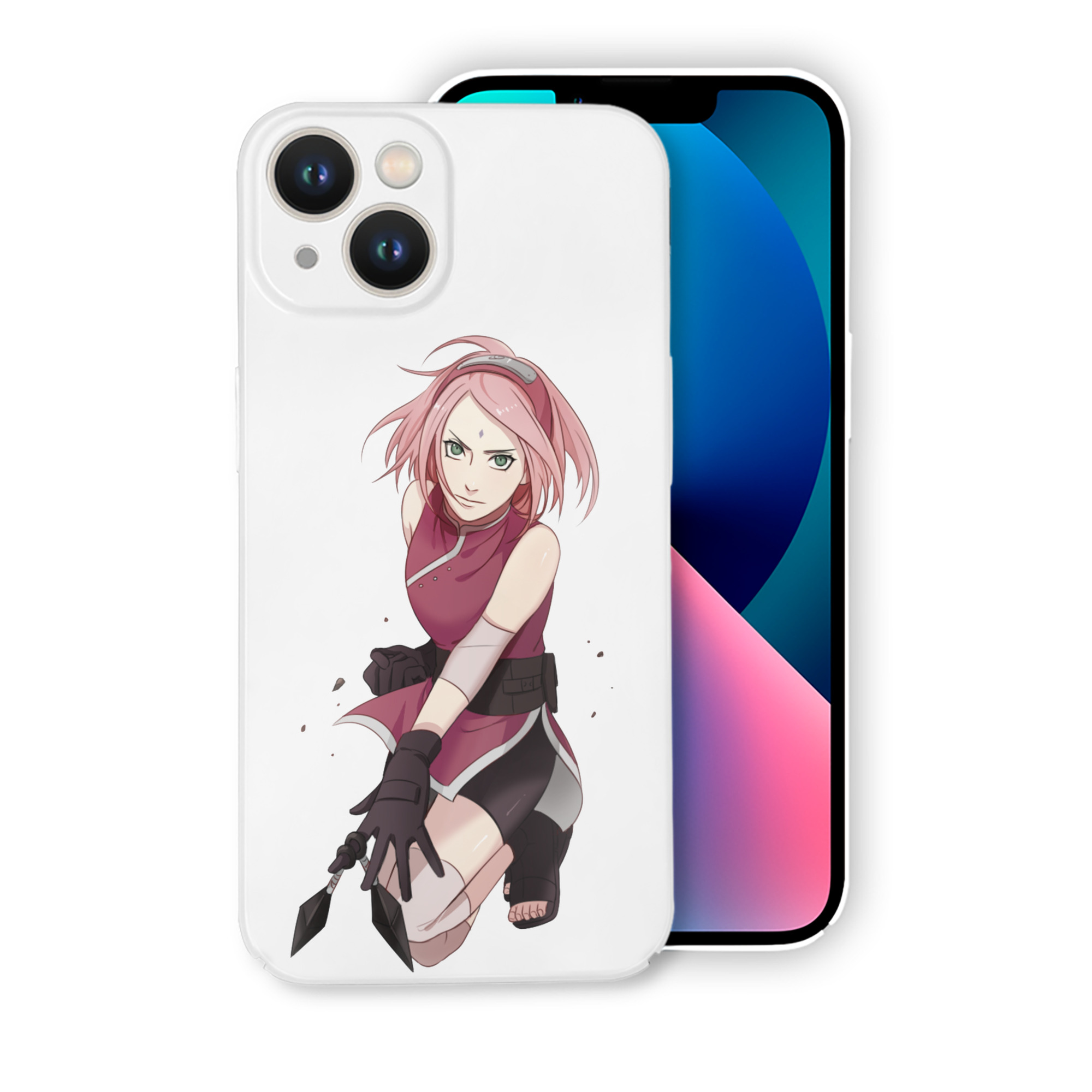 （画像用） NARUTO -ナルト- 春野サクラ Haruno Sakura 【iPhone 14シリーズ対応】ハードケース
