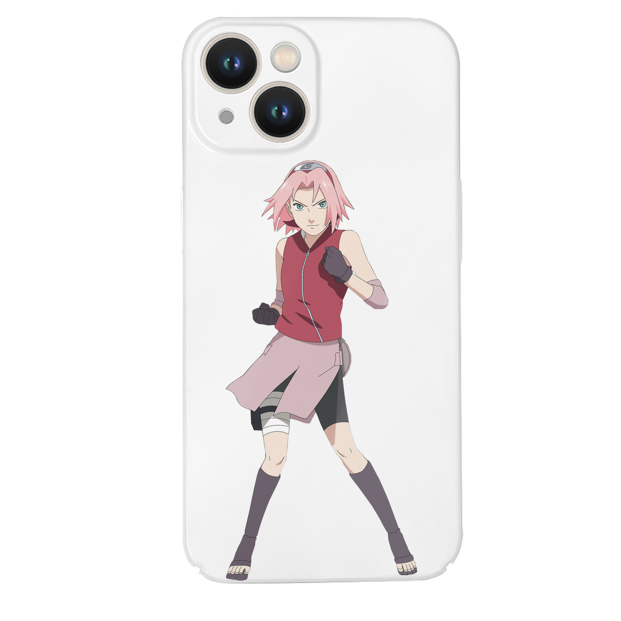 （画像用） NARUTO -ナルト- 春野サクラ Haruno Sakura 【iPhone 14シリーズ対応】ハードケース