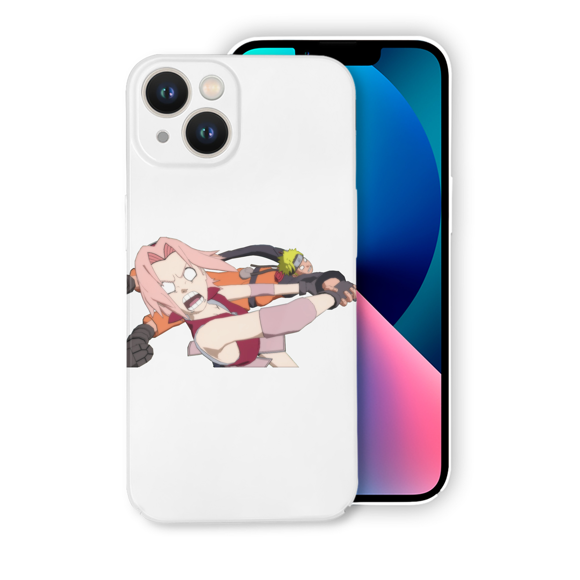 （画像用） NARUTO -ナルト- 春野サクラ Haruno Sakura 【iPhone 14シリーズ対応】ハードケース