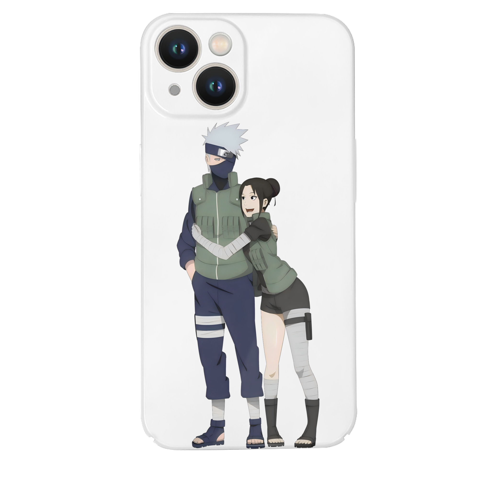 （画像用） NARUTO -ナルト- はたけ カカシ Hatake Kakashi 【iPhone 14シリーズ対応】ハードケース