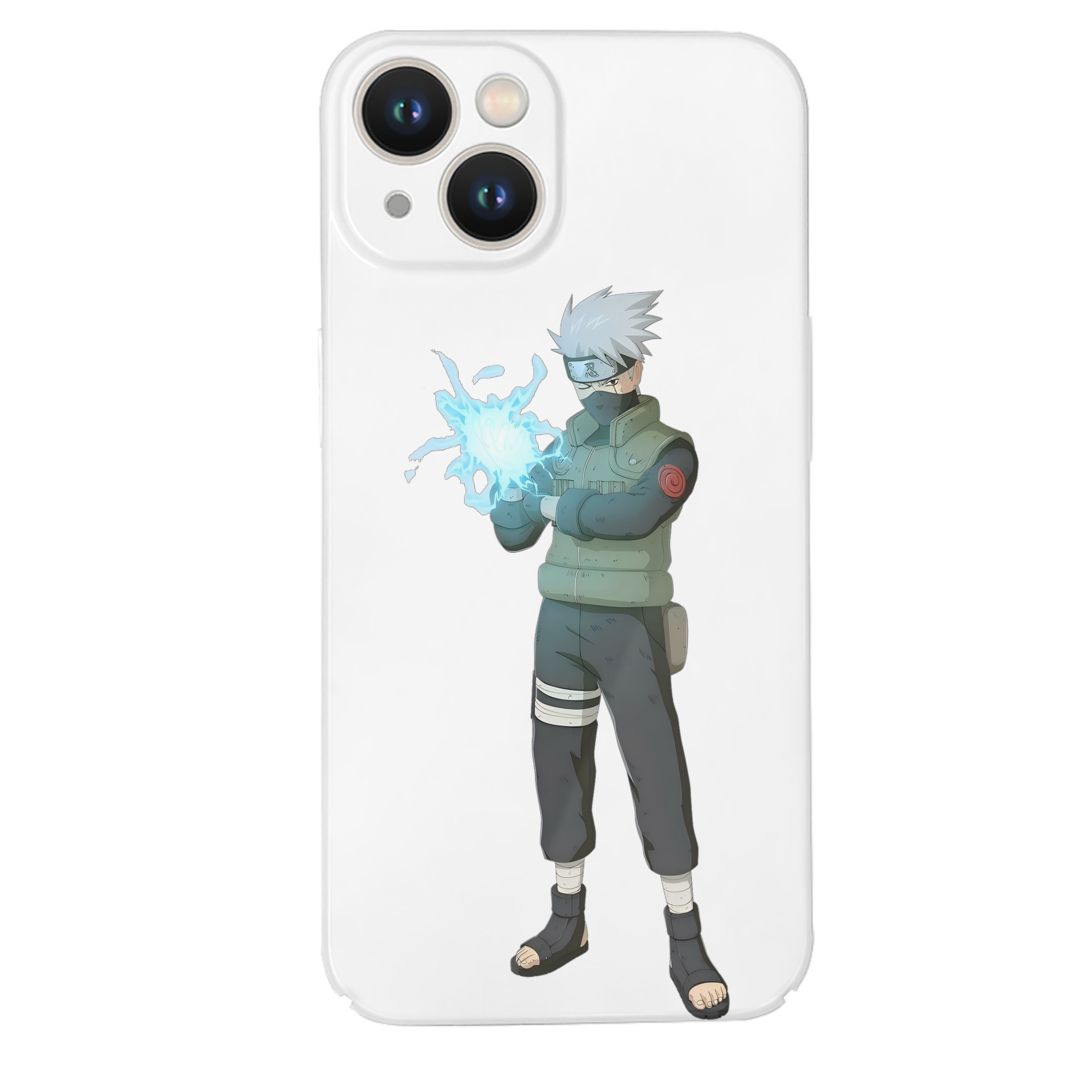 （画像用） NARUTO -ナルト- はたけ カカシ Hatake Kakashi 【iPhone 14シリーズ対応】ハードケース