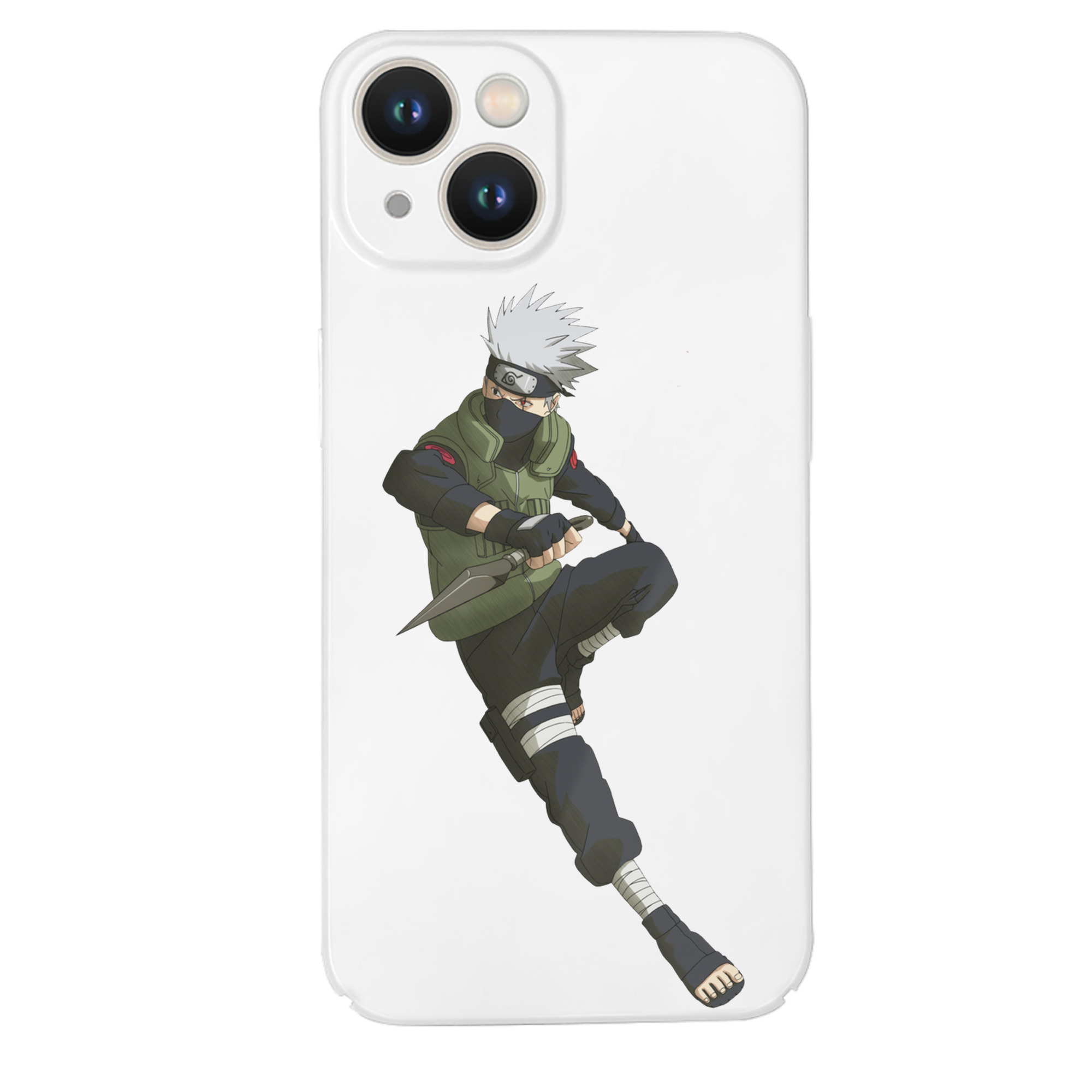 （画像用） NARUTO -ナルト- はたけ カカシ Hatake Kakashi 【iPhone 14シリーズ対応】ハードケース
