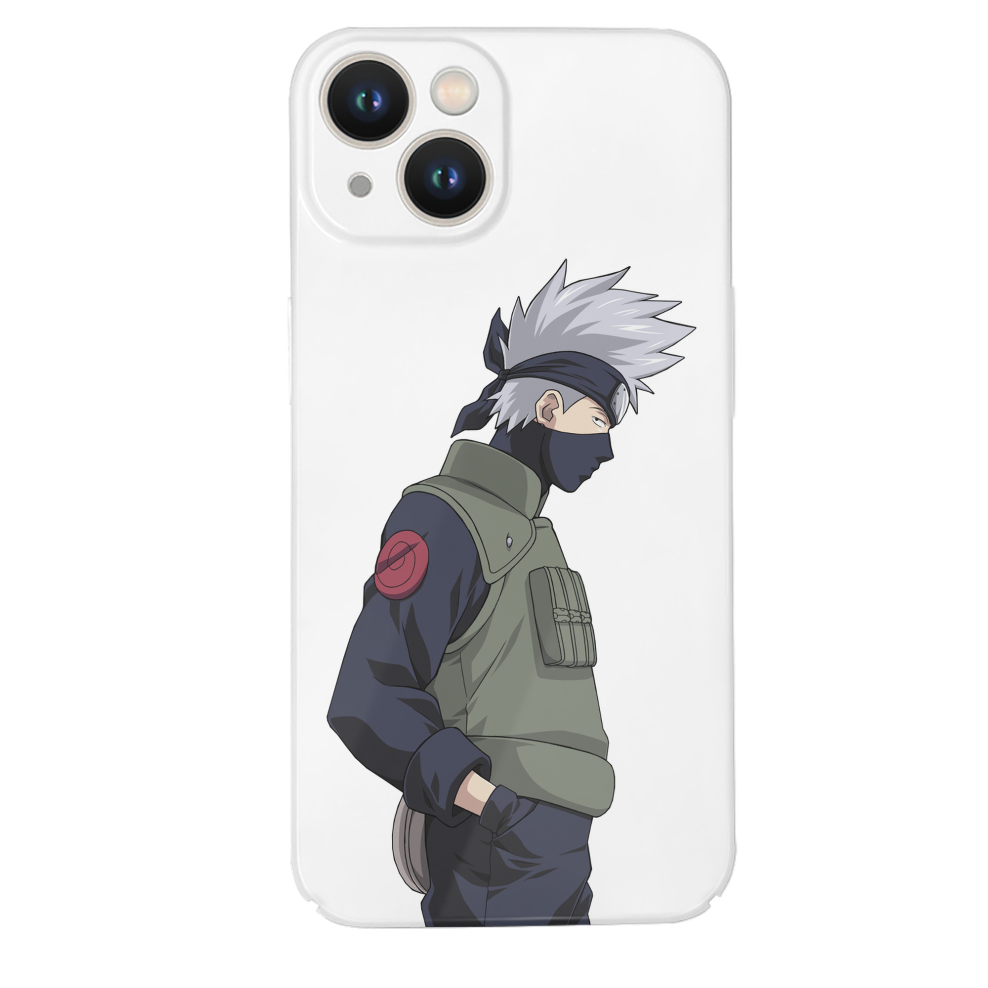 （画像用） NARUTO -ナルト- はたけ カカシ Hatake Kakashi 【iPhone 14シリーズ対応】ハードケース