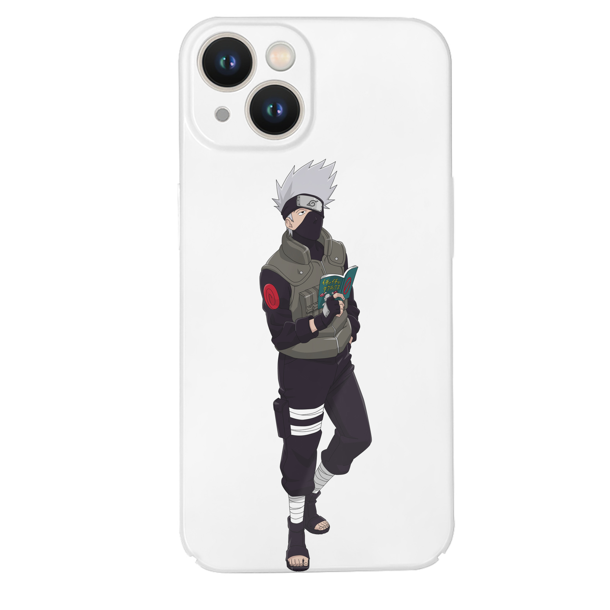 （画像用） NARUTO -ナルト- はたけ カカシ Hatake Kakashi 【iPhone 14シリーズ対応】ハードケース