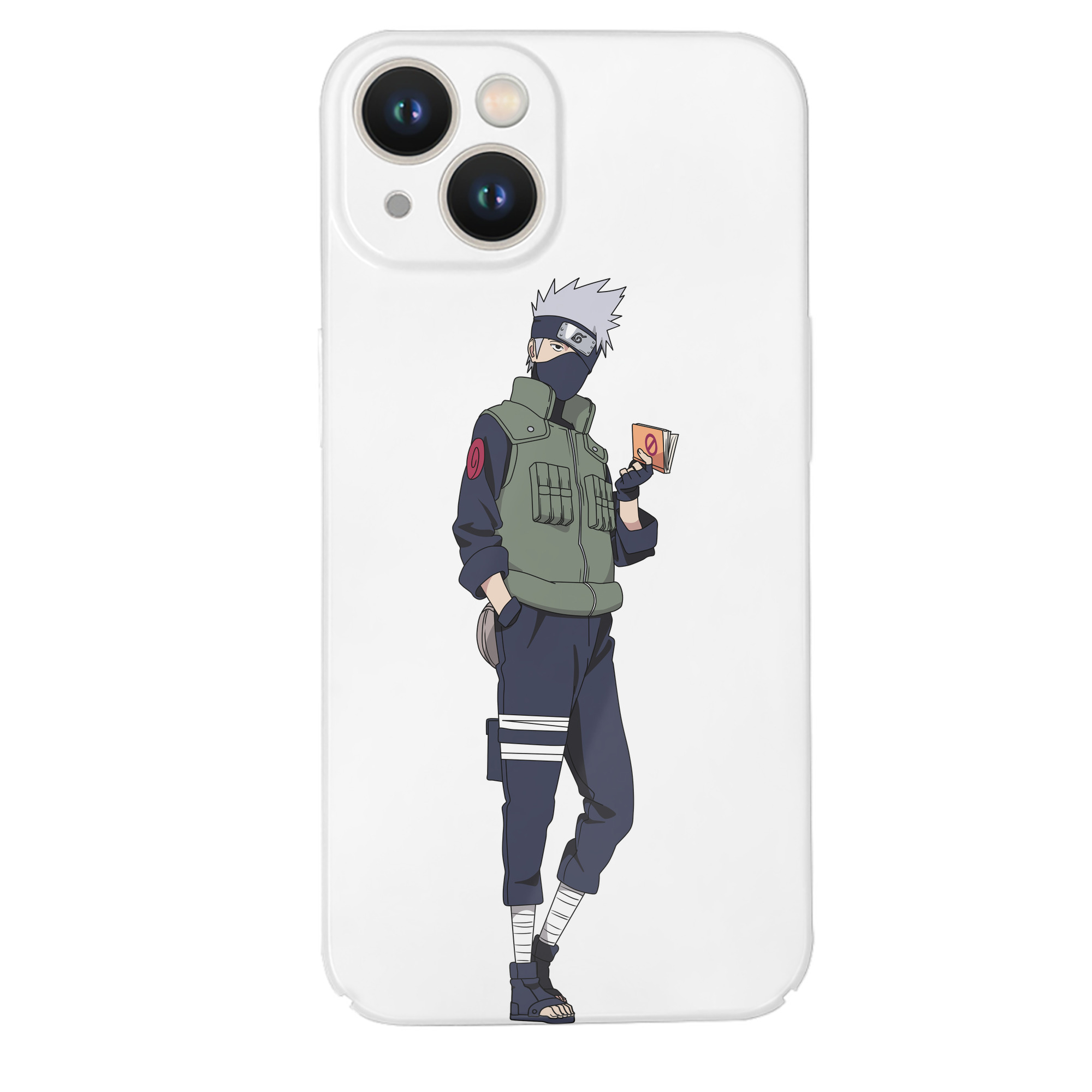 （画像用） NARUTO -ナルト- はたけ カカシ Hatake Kakashi 【iPhone 14シリーズ対応】ハードケース