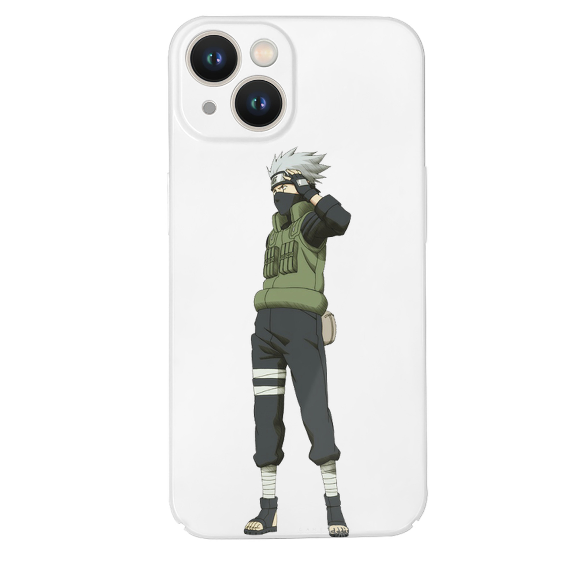 （画像用） NARUTO -ナルト- はたけ カカシ Hatake Kakashi 【iPhone 14シリーズ対応】ハードケース