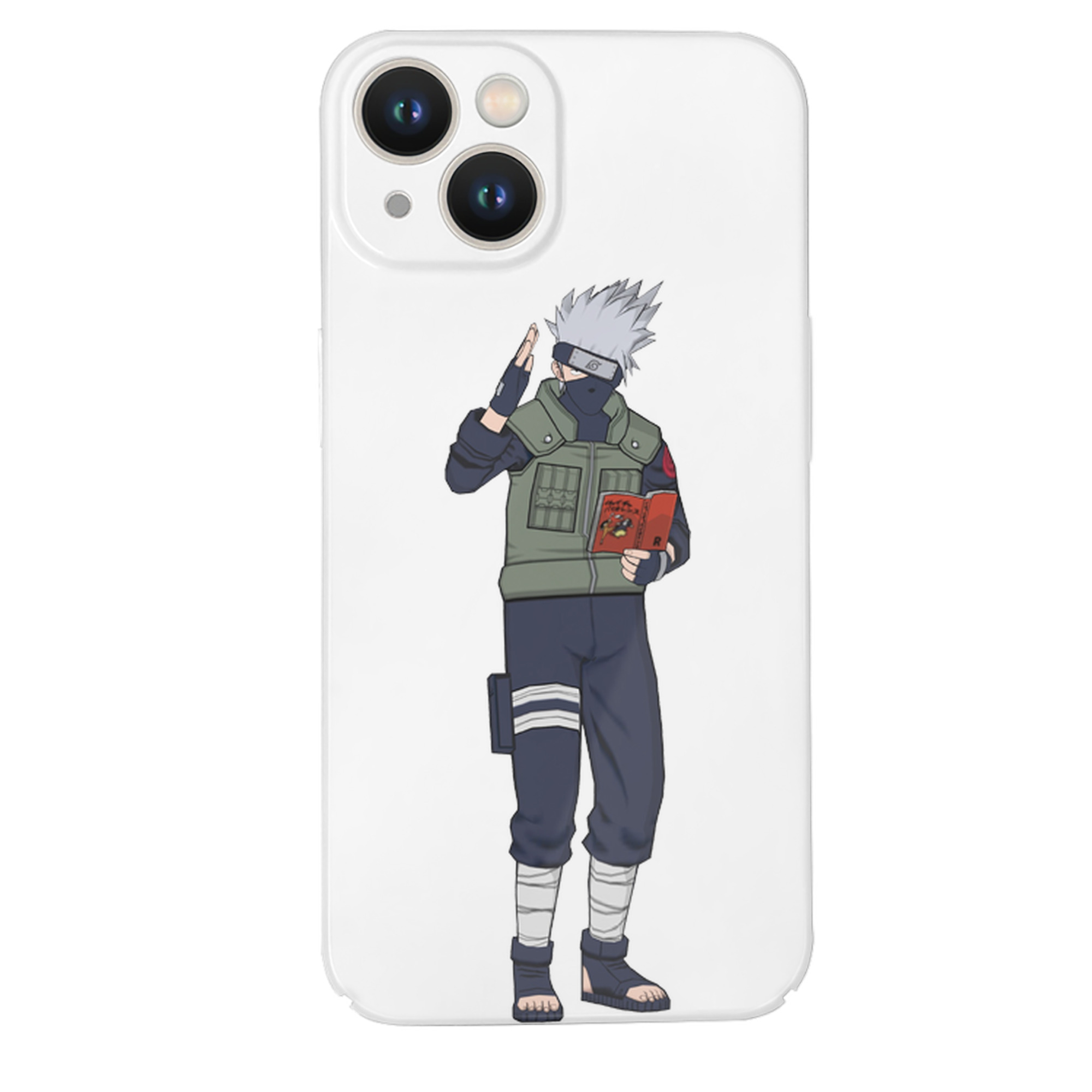 （画像用） NARUTO -ナルト- はたけ カカシ Hatake Kakashi 【iPhone 14シリーズ対応】ハードケース