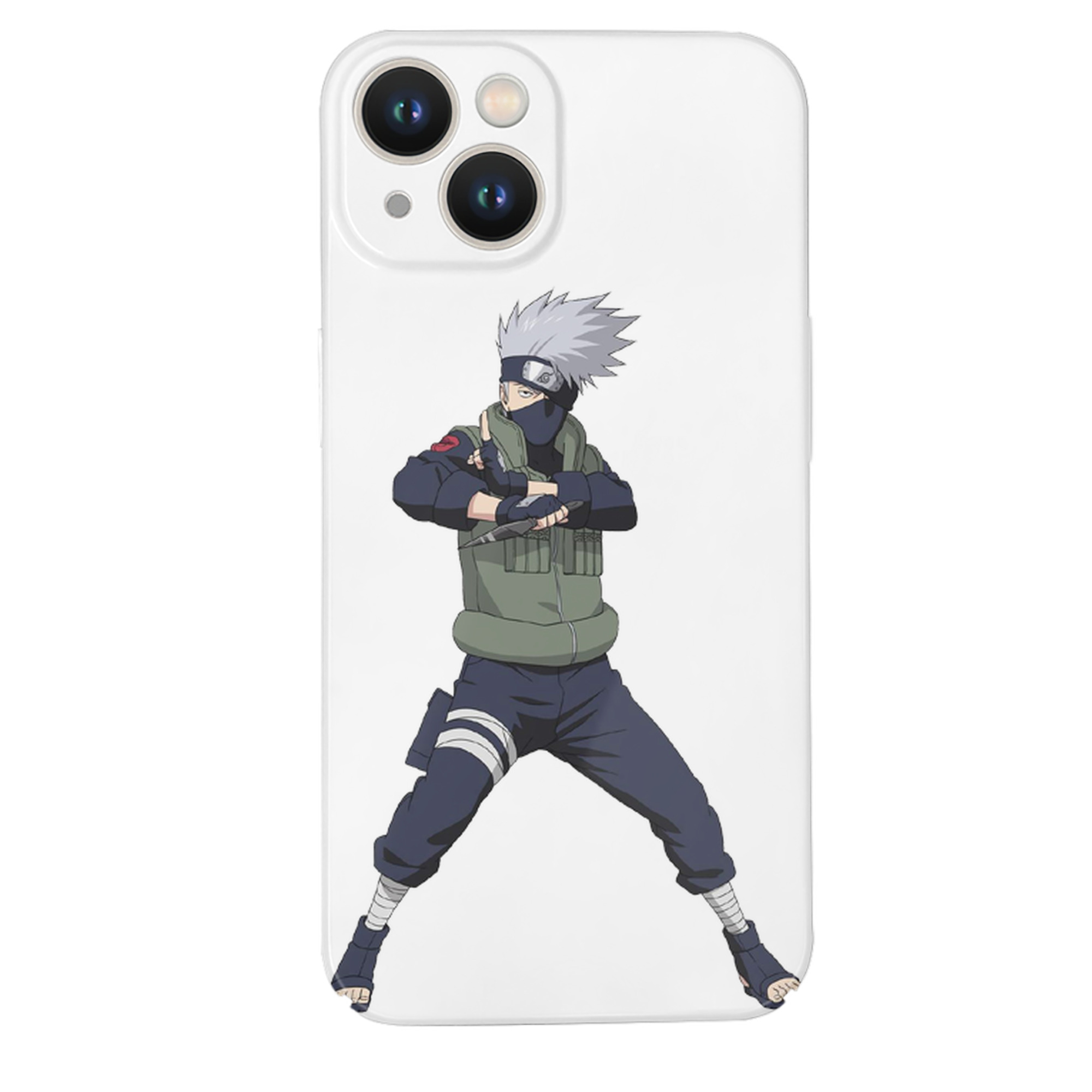 （画像用） NARUTO -ナルト- はたけ カカシ Hatake Kakashi 【iPhone 14シリーズ対応】ハードケース