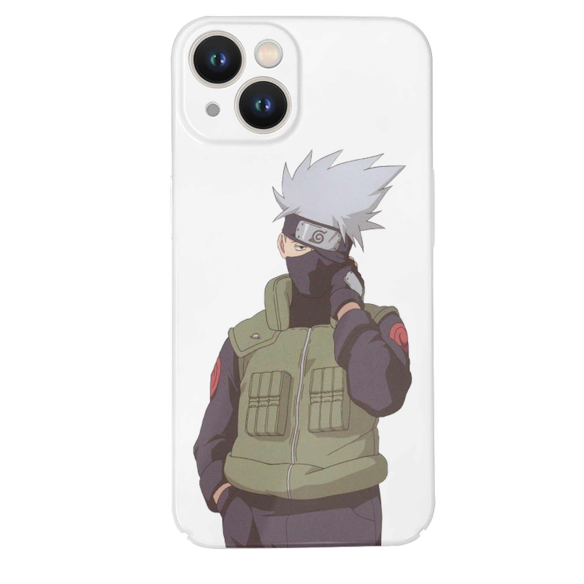 （画像用） NARUTO -ナルト- はたけ カカシ Hatake Kakashi 【iPhone 14シリーズ対応】ハードケース