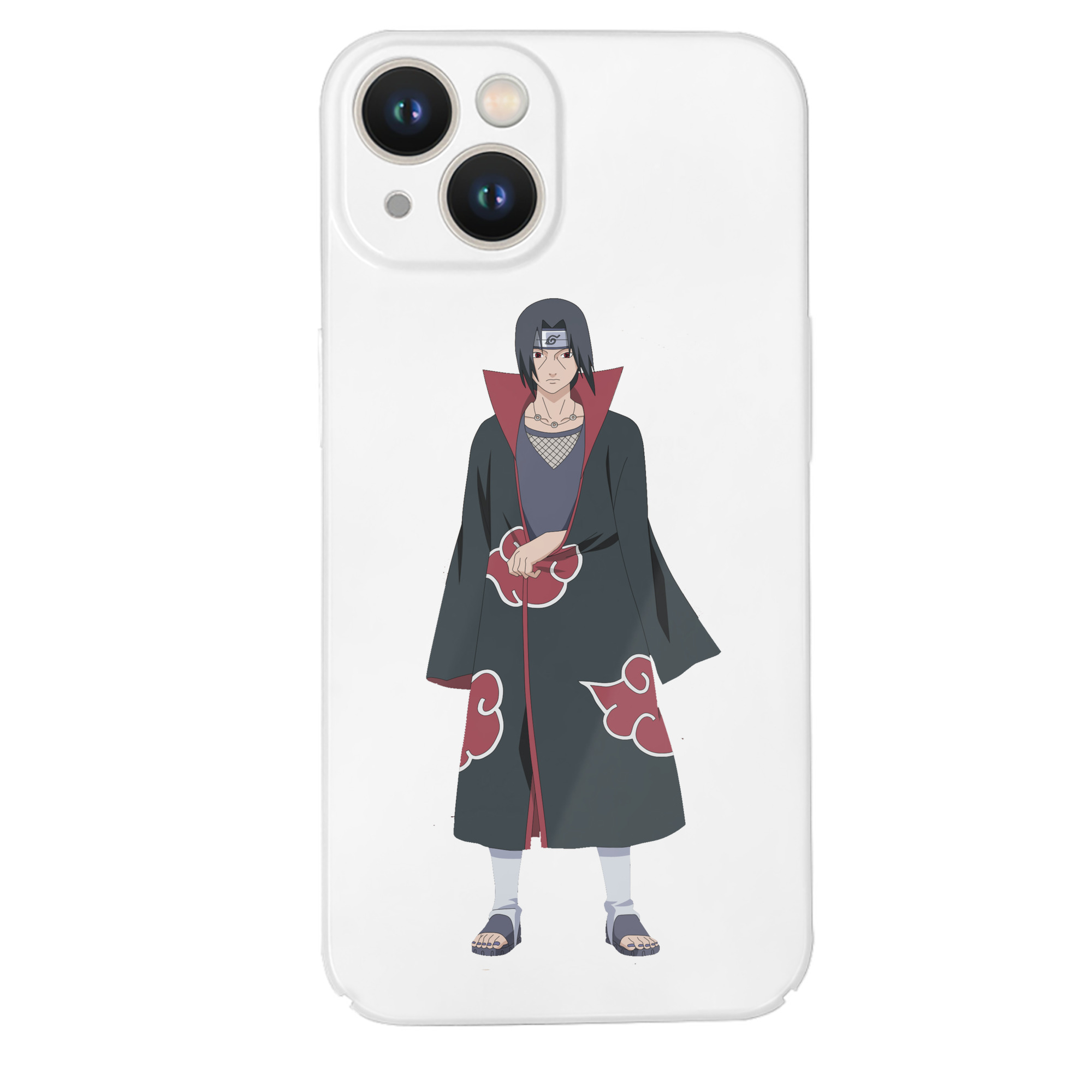 （画像用） NARUTO -ナルト- うちは イタチ Uchiha Itachi 【iPhone 14シリーズ対応】ハードケース