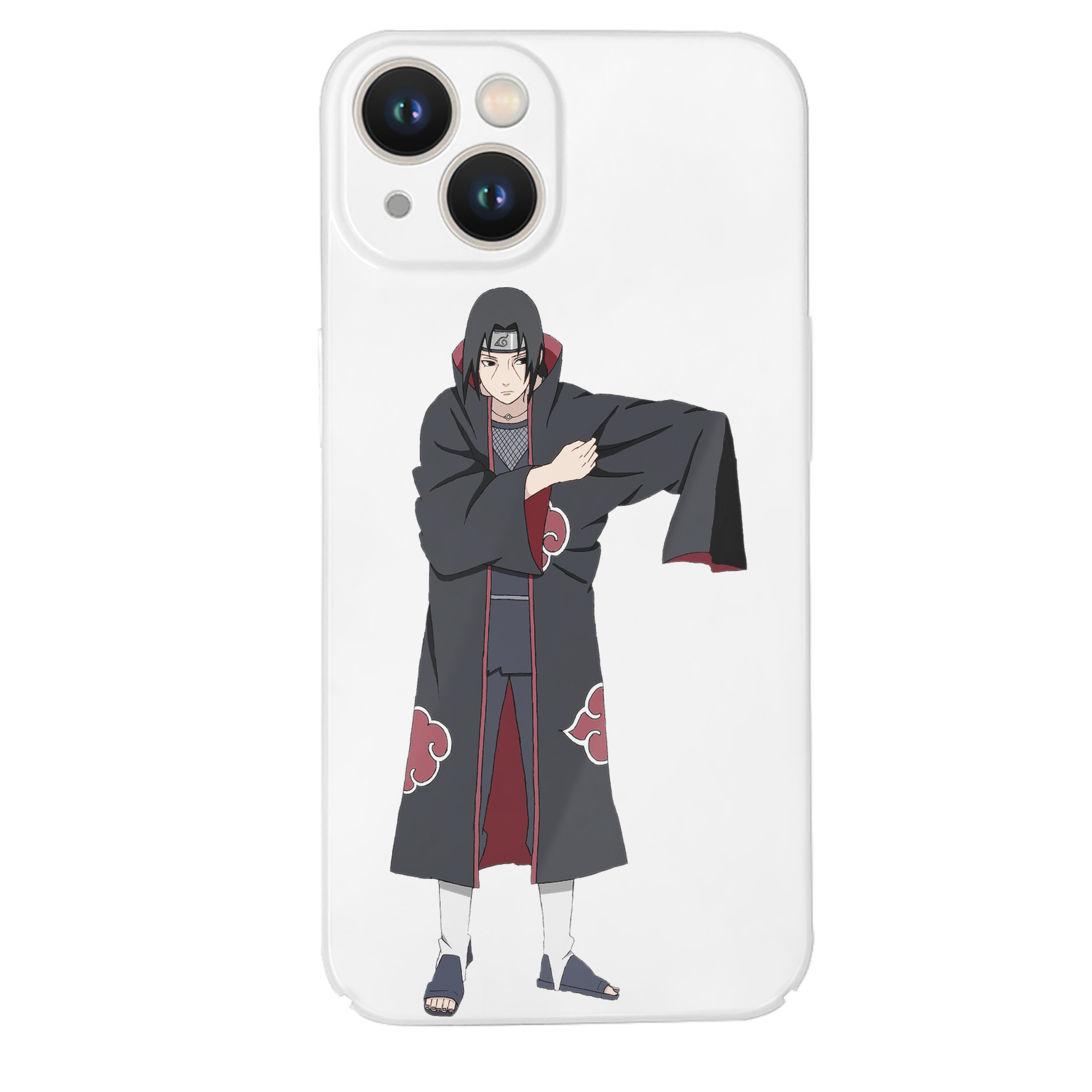 （画像用） NARUTO -ナルト- うちは イタチ Uchiha Itachi 【iPhone 14シリーズ対応】ハードケース