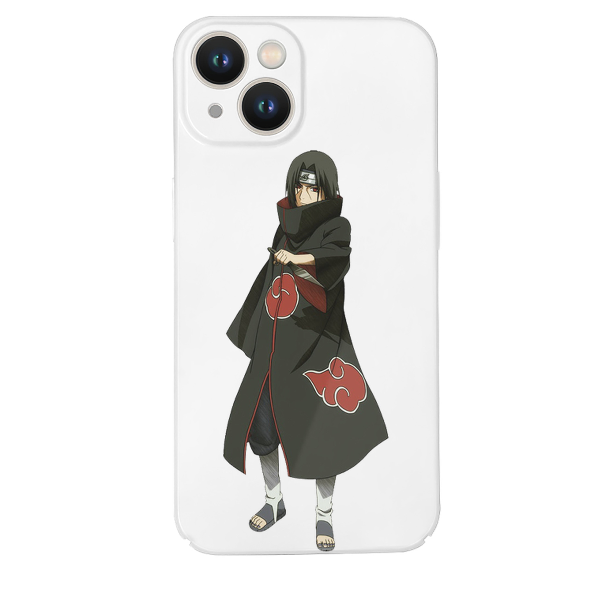 （画像用） NARUTO -ナルト- うちは イタチ Uchiha Itachi 【iPhone 14シリーズ対応】ハードケース