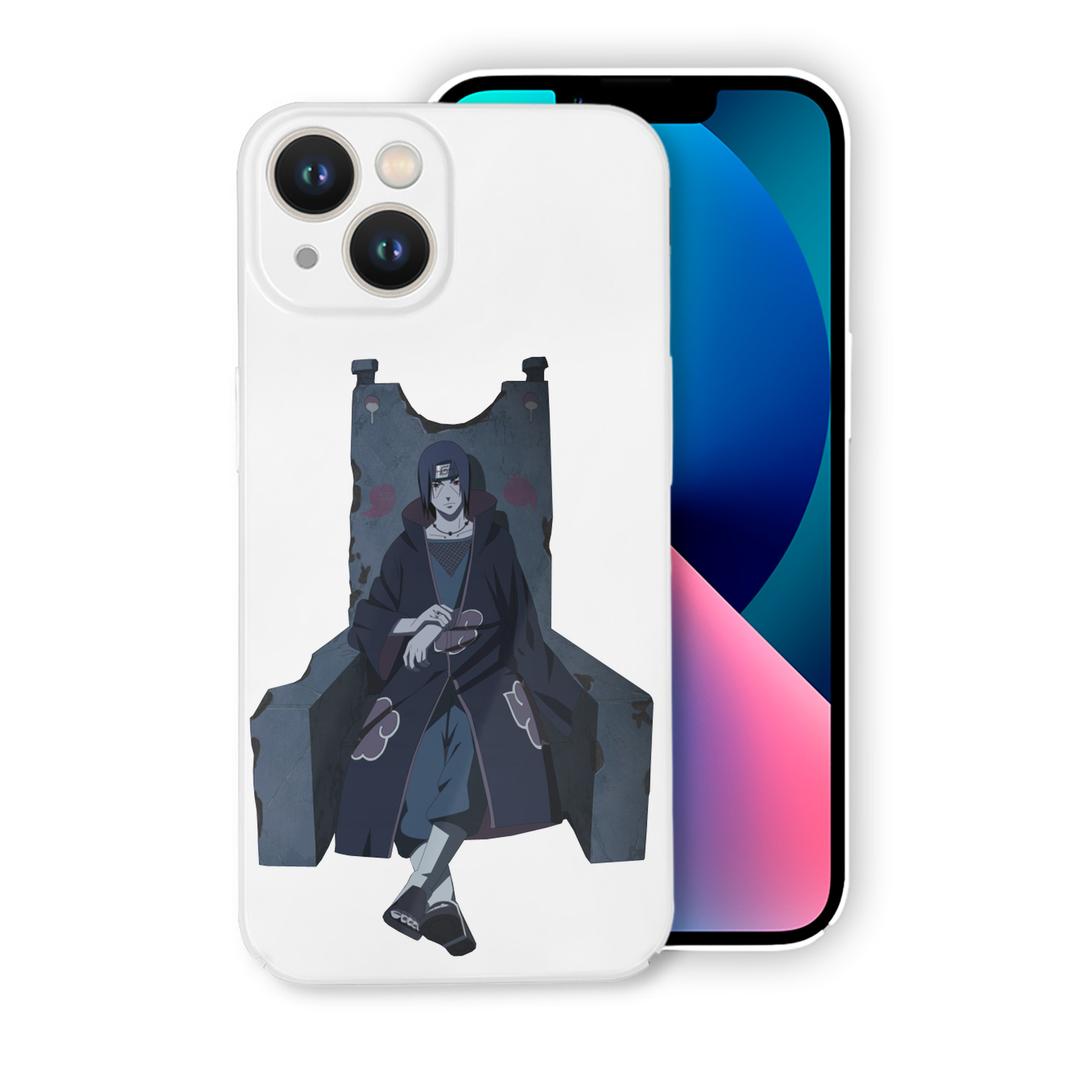 （画像用） NARUTO -ナルト- うちは イタチ Uchiha Itachi 【iPhone 14シリーズ対応】ハードケース