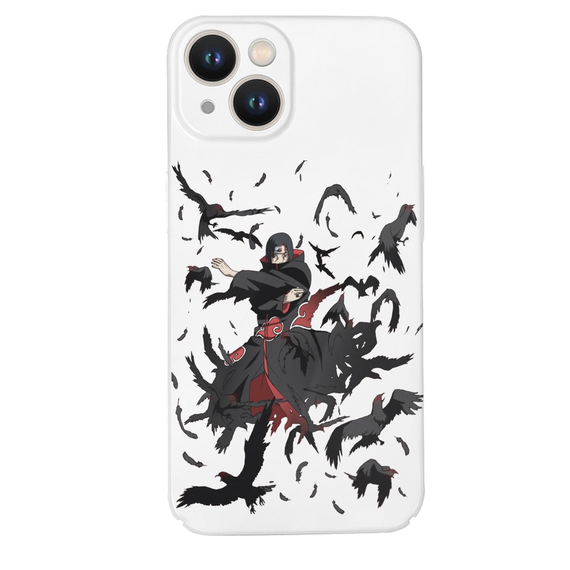 （画像用） NARUTO -ナルト- うちは イタチ Uchiha Itachi 【iPhone 14シリーズ対応】ハードケース