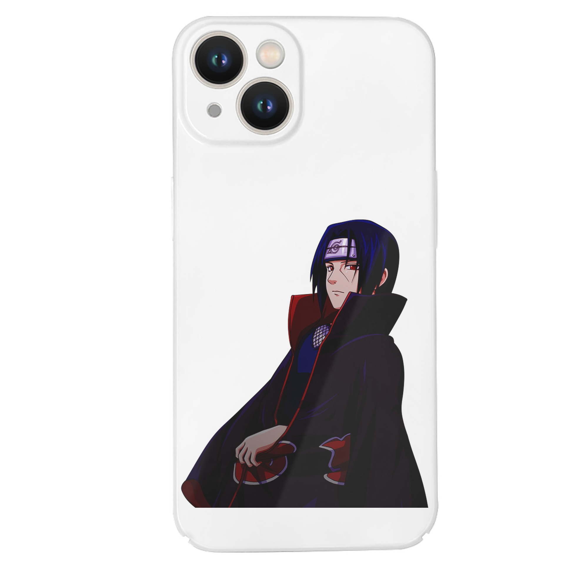 （画像用） NARUTO -ナルト- うちは イタチ Uchiha Itachi 【iPhone 14シリーズ対応】ハードケース