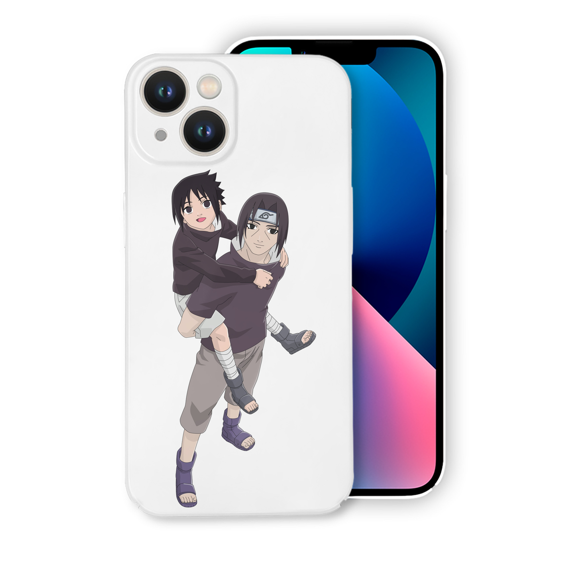 （画像用） NARUTO -ナルト- うちは イタチ Uchiha Itachi 【iPhone 14シリーズ対応】ハードケース