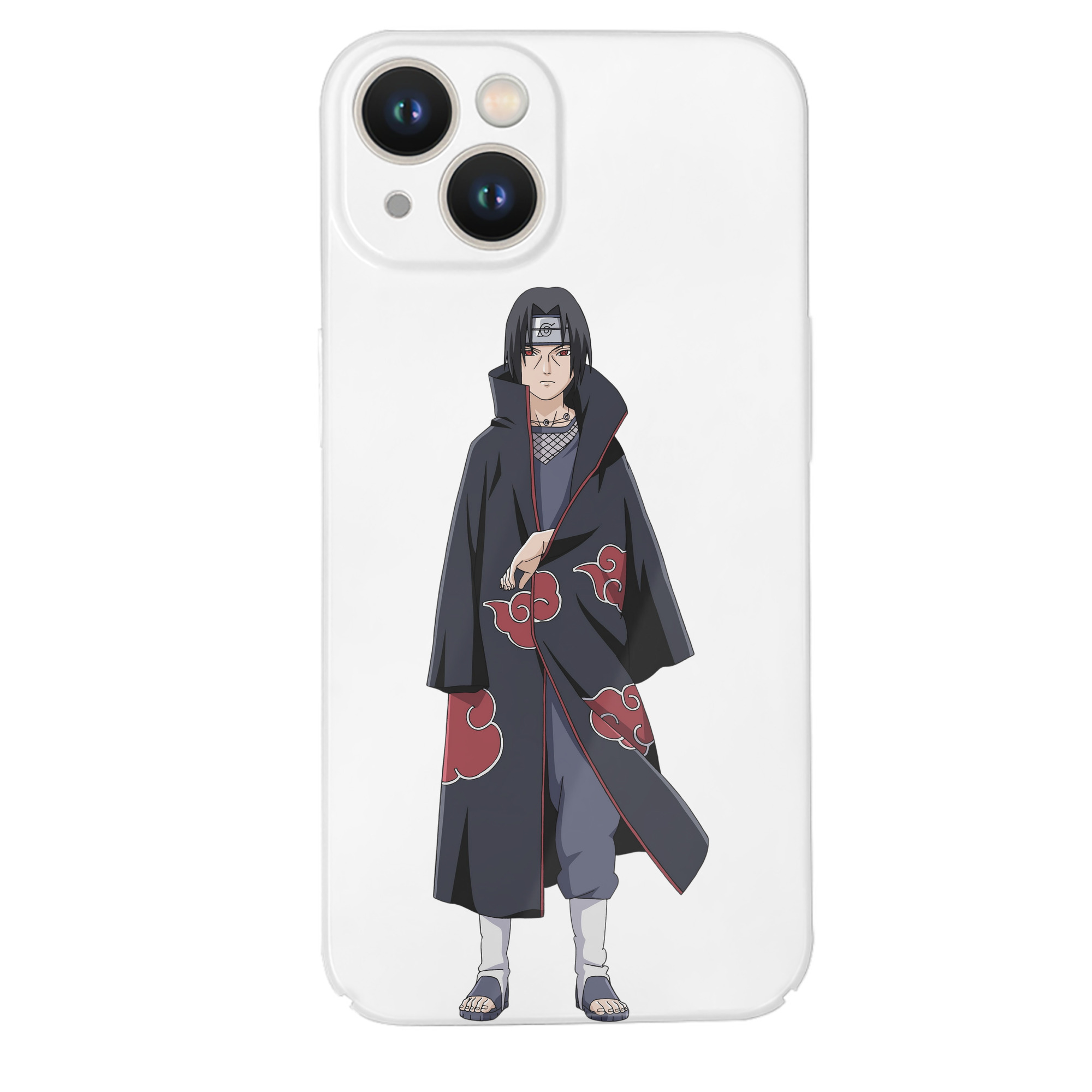 （画像用） NARUTO -ナルト- うちは イタチ Uchiha Itachi 【iPhone 14シリーズ対応】ハードケース
