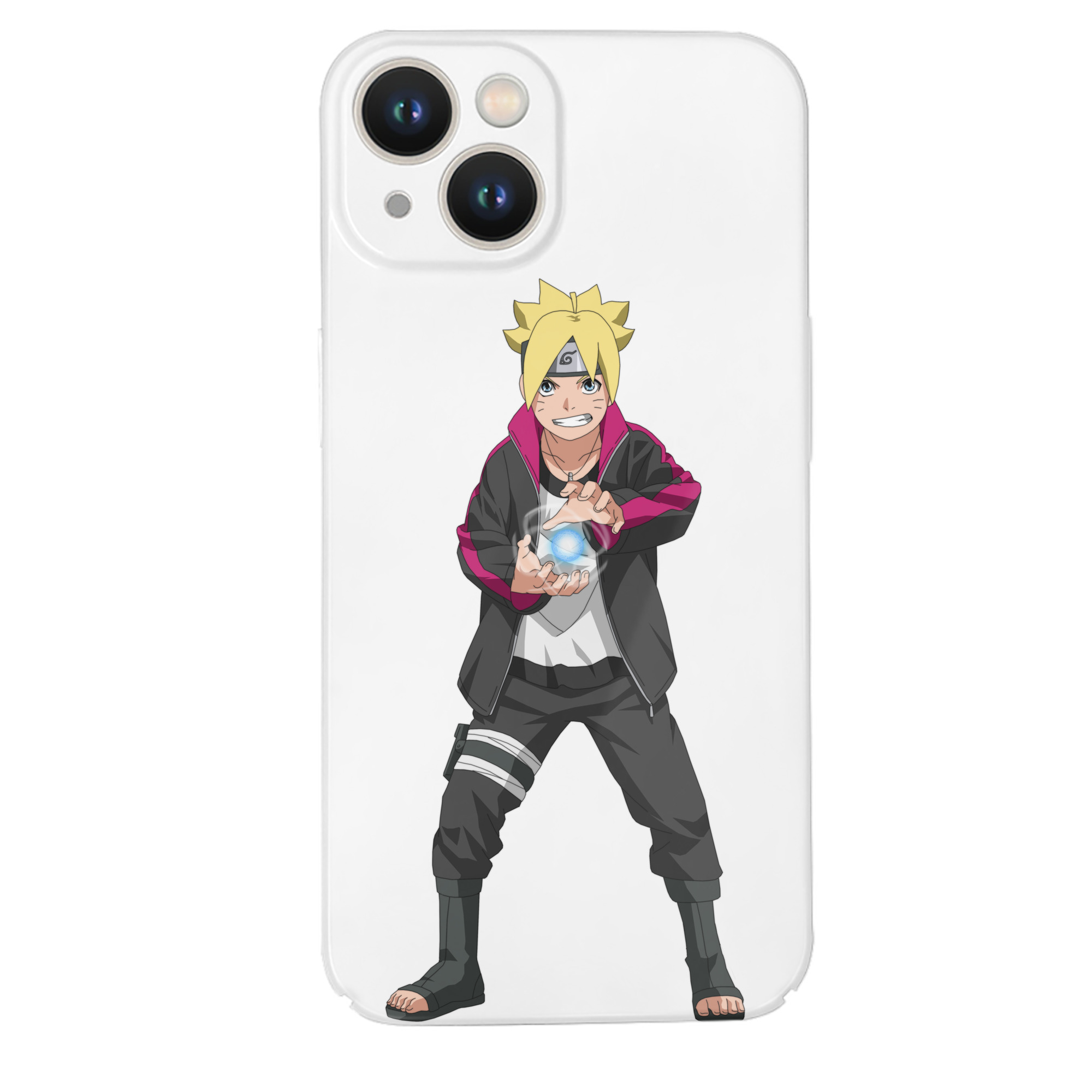 （画像用） NARUTO -ナルト- うずまき ボルト Uzumaki Boruto 【iPhone 14シリーズ対応】ハードケース
