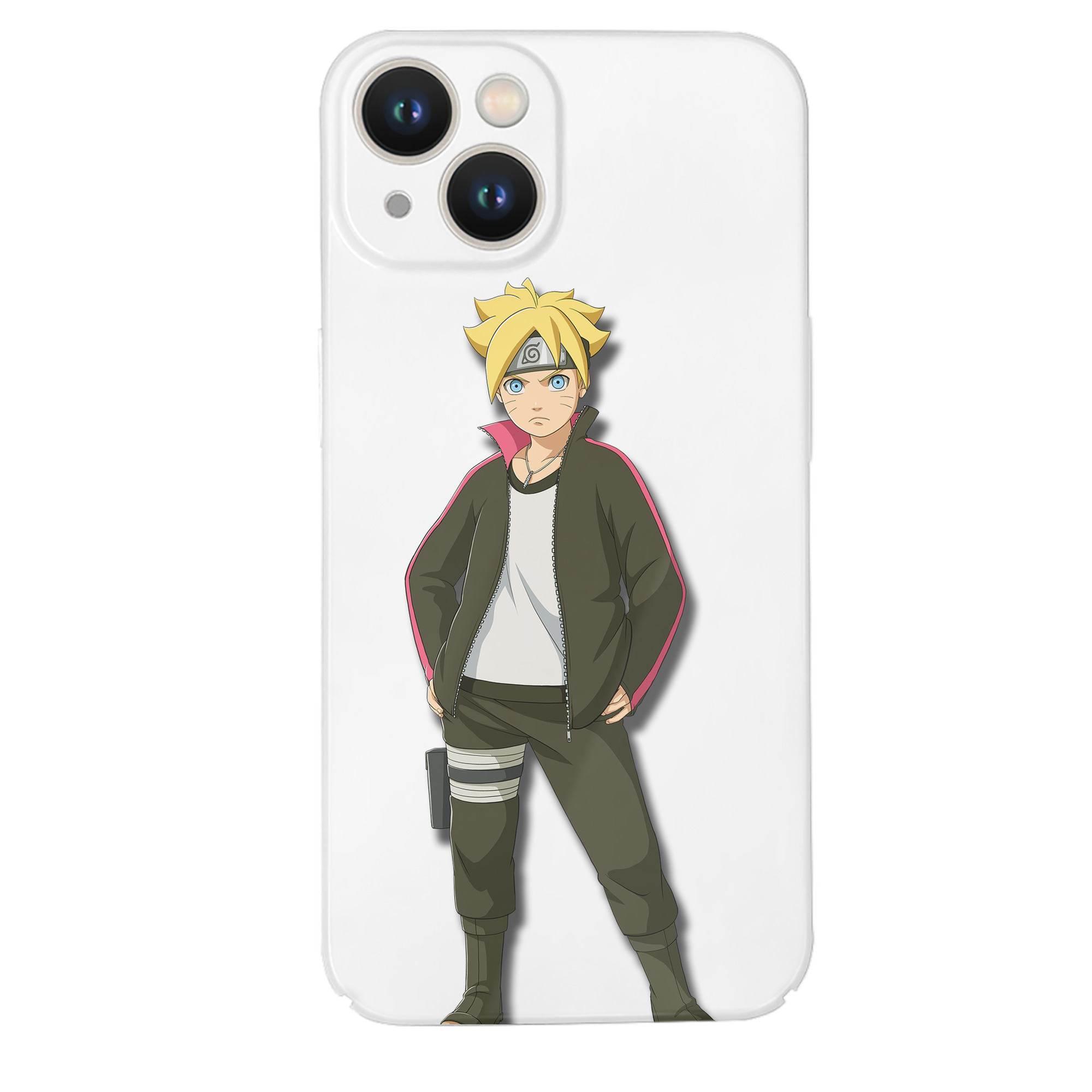 （画像用） NARUTO -ナルト- うずまき ボルト Uzumaki Boruto 【iPhone 14シリーズ対応】ハードケース