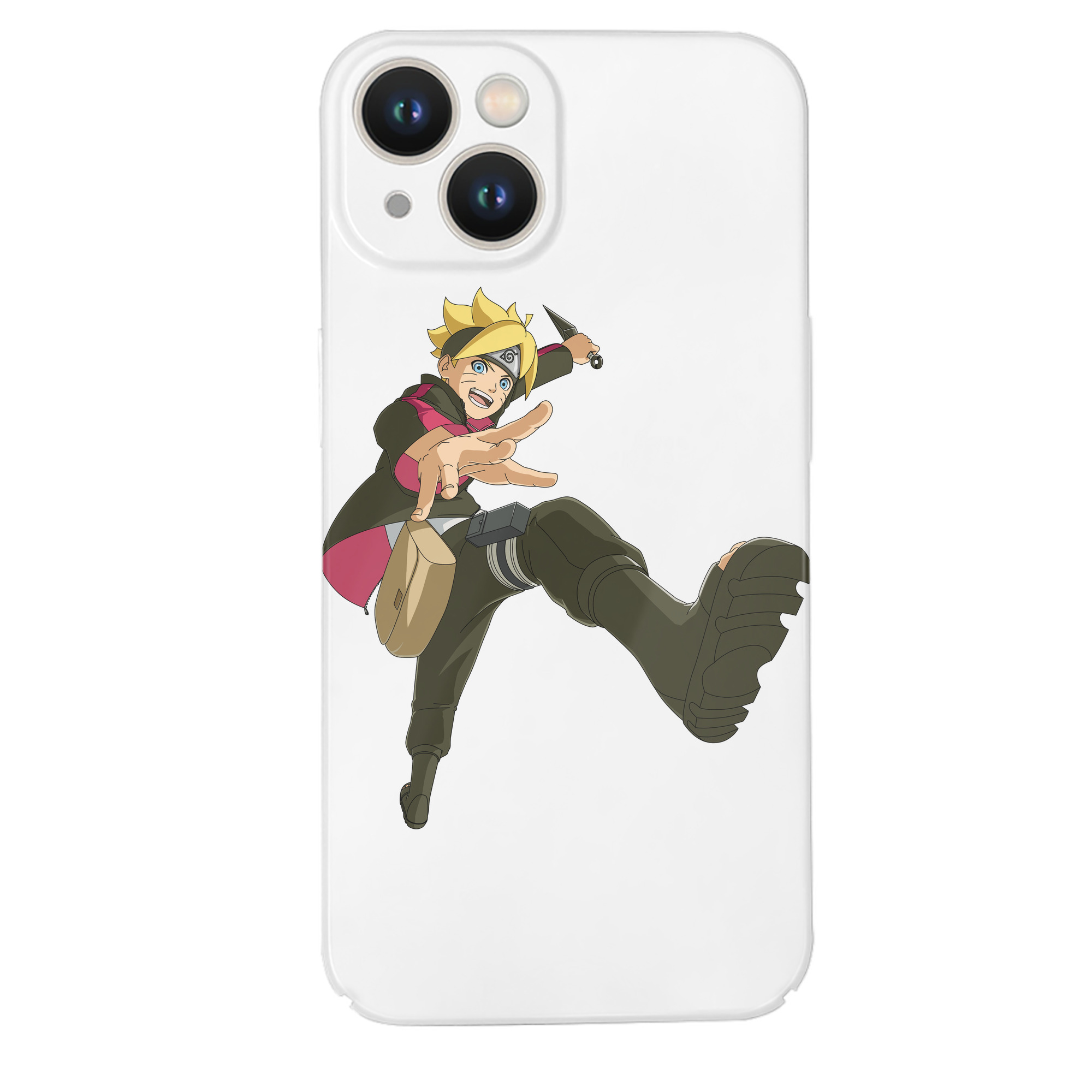 （画像用） NARUTO -ナルト- うずまき ボルト Uzumaki Boruto 【iPhone 14シリーズ対応】ハードケース