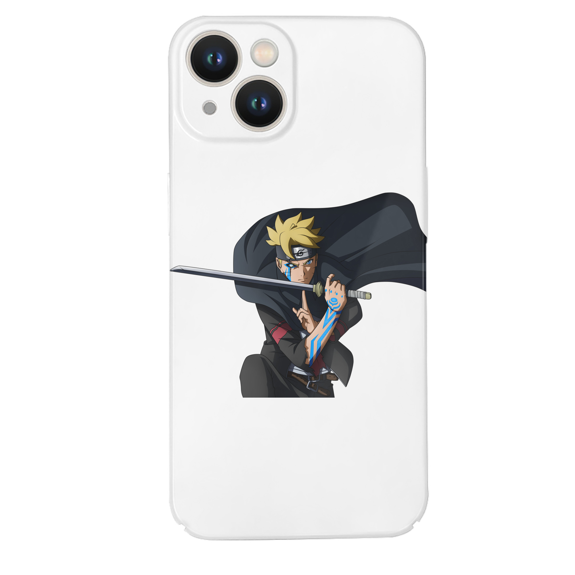 （画像用） NARUTO -ナルト- うずまき ボルト Uzumaki Boruto 【iPhone 14シリーズ対応】ハードケース