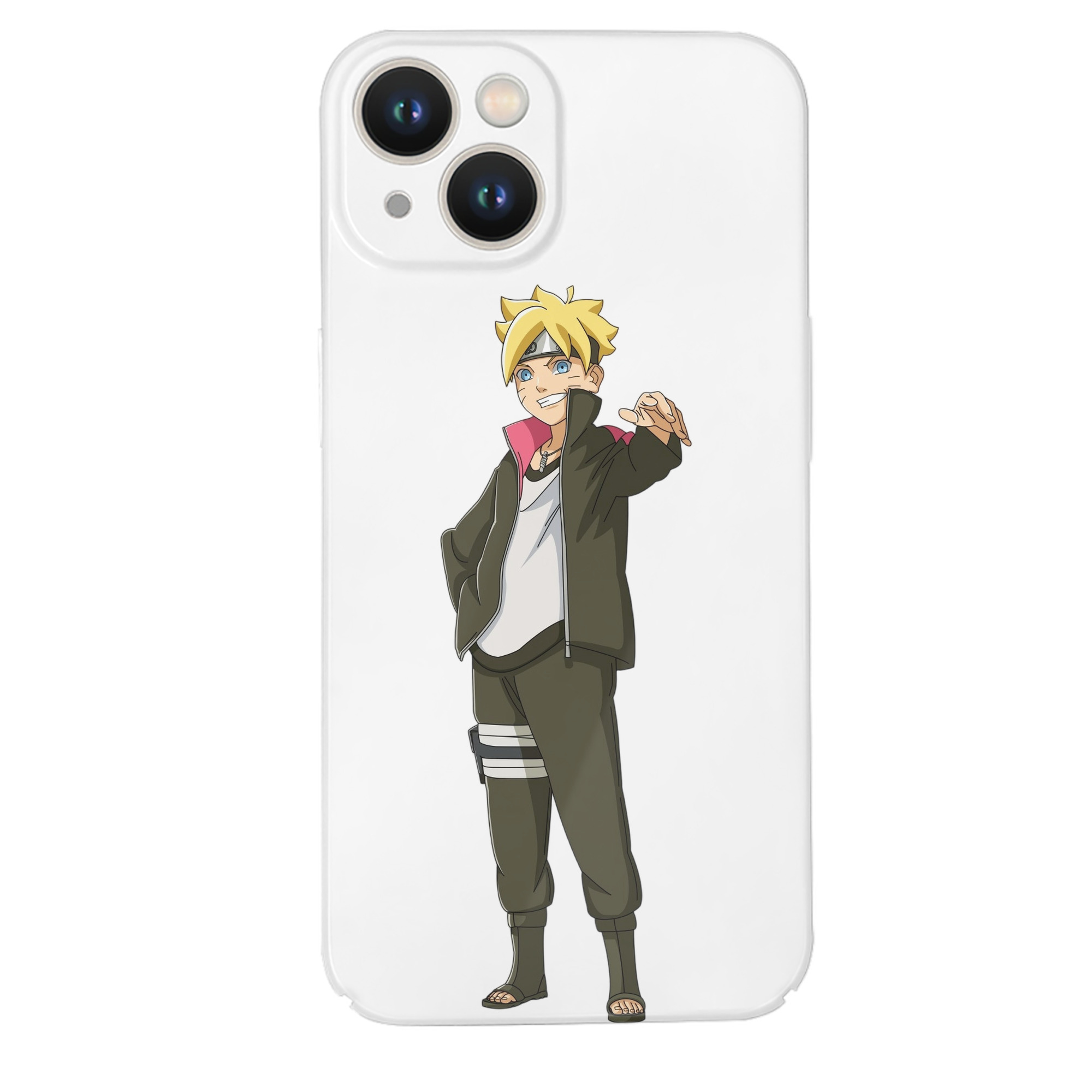 （画像用） NARUTO -ナルト- うずまき ボルト Uzumaki Boruto 【iPhone 14シリーズ対応】ハードケース