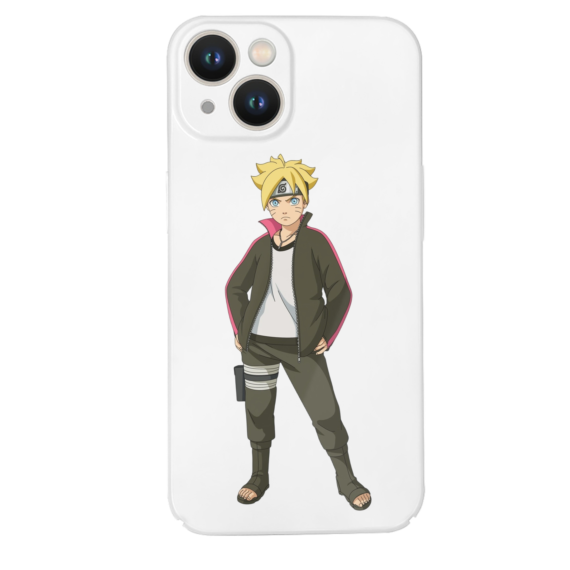 （画像用） NARUTO -ナルト- うずまき ボルト Uzumaki Boruto 【iPhone 14シリーズ対応】ハードケース