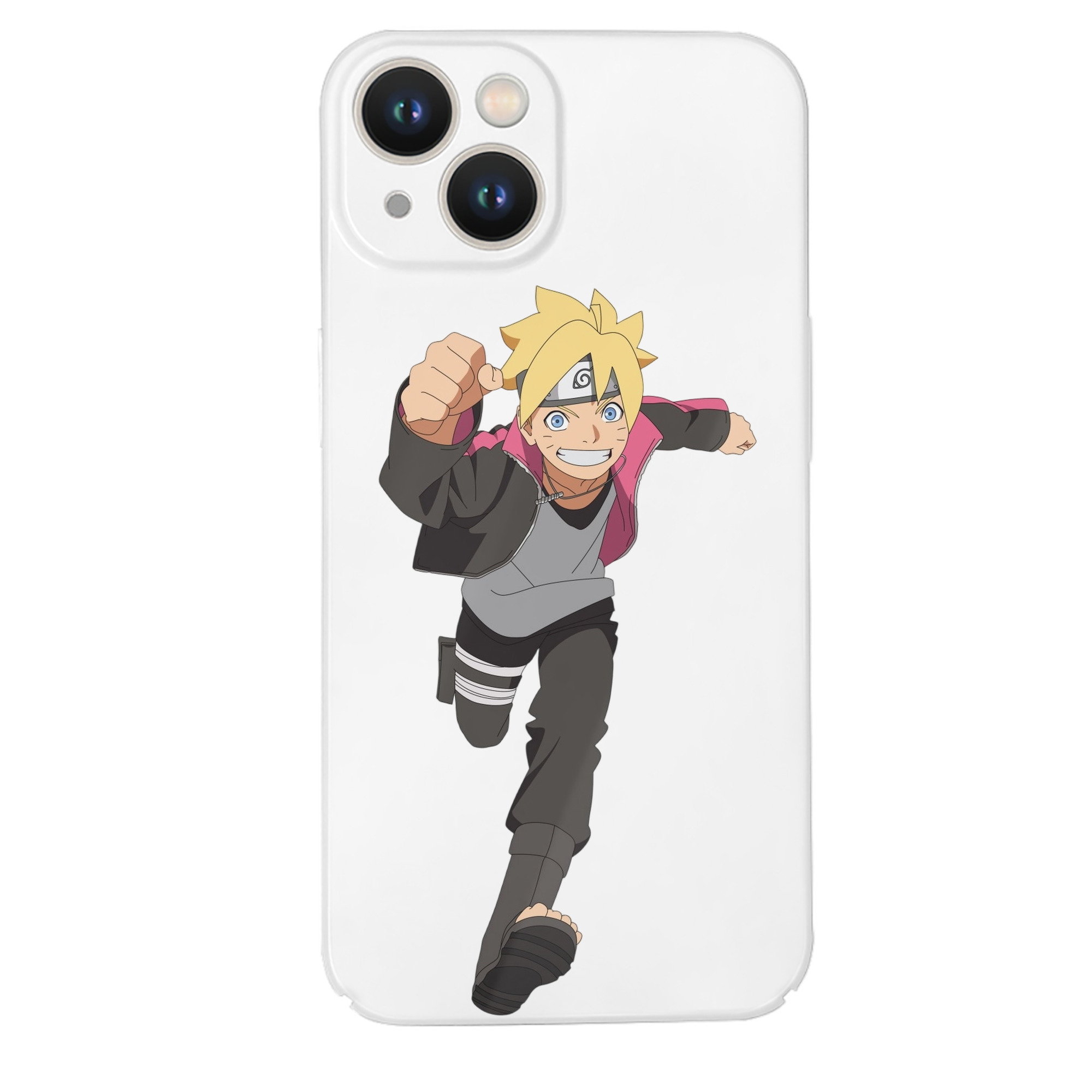 （画像用） NARUTO -ナルト- うずまき ボルト Uzumaki Boruto 【iPhone 14シリーズ対応】ハードケース