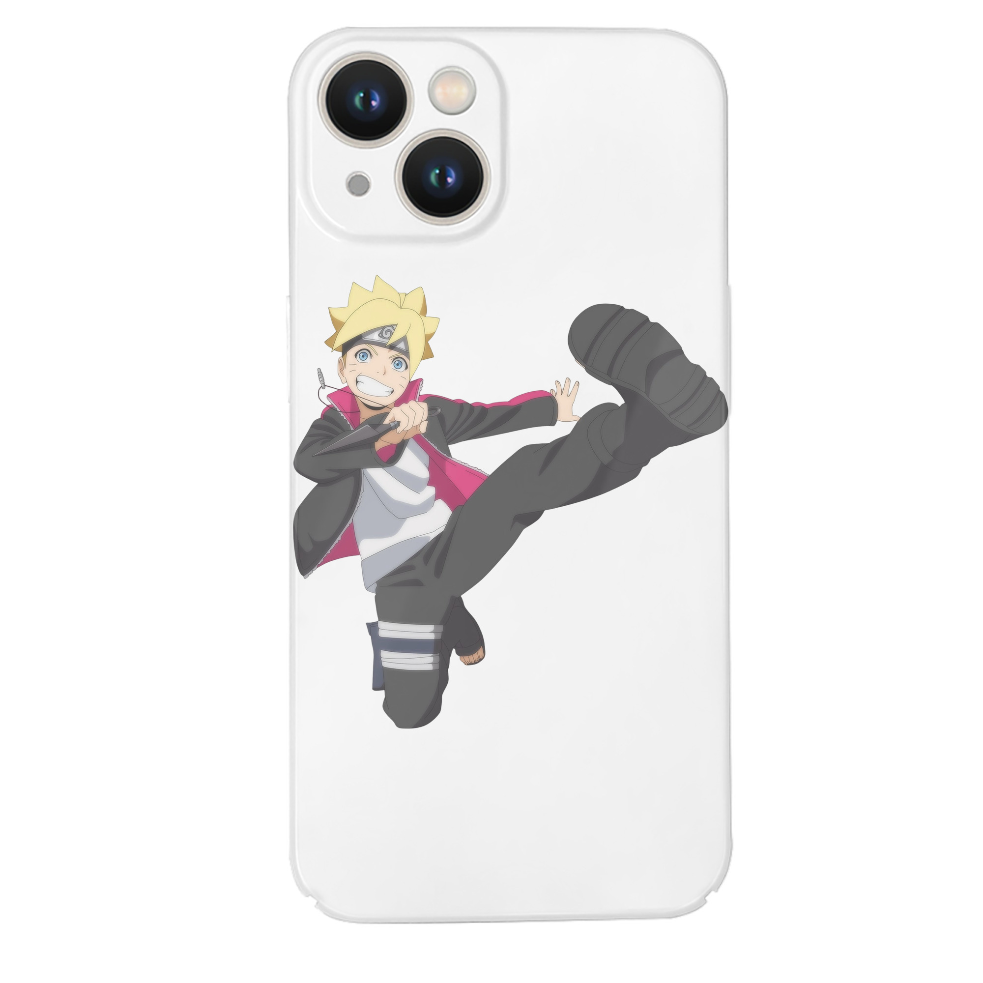 （画像用） NARUTO -ナルト- うずまき ボルト Uzumaki Boruto 【iPhone 14シリーズ対応】ハードケース