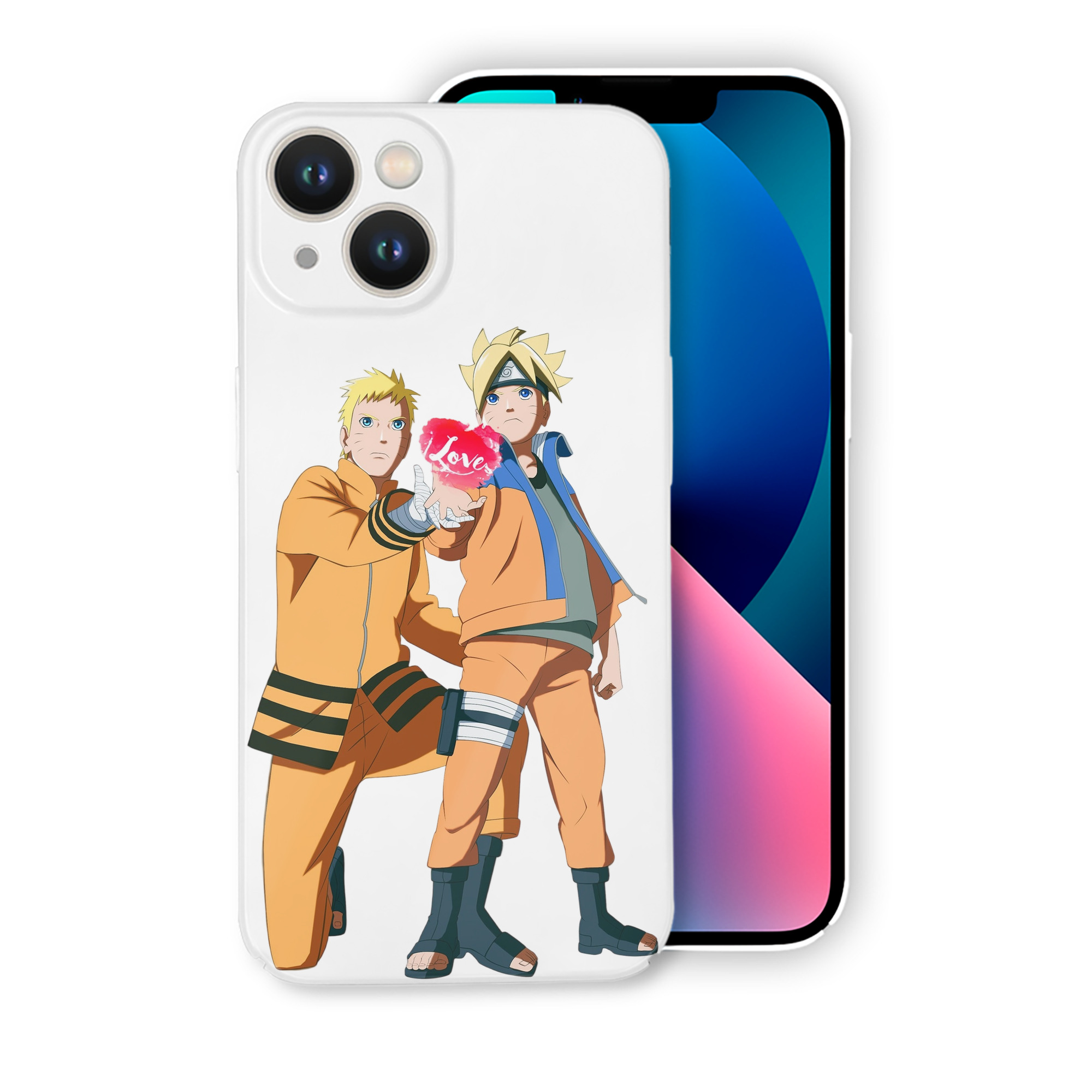 （画像用） NARUTO -ナルト- うずまき ボルト Uzumaki Boruto 【iPhone 14シリーズ対応】ハードケース