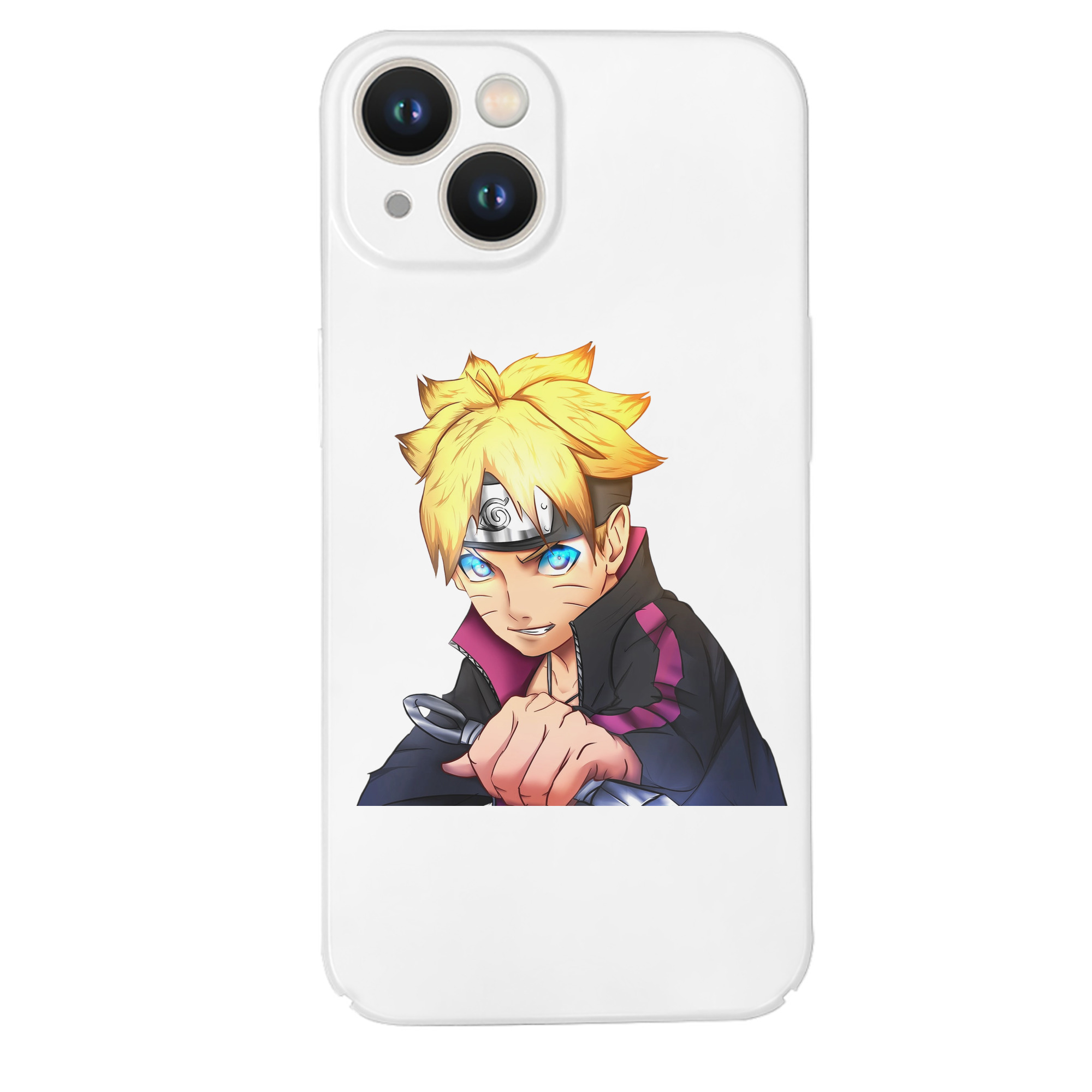 （画像用） NARUTO -ナルト- うずまき ボルト Uzumaki Boruto 【iPhone 14シリーズ対応】ハードケース