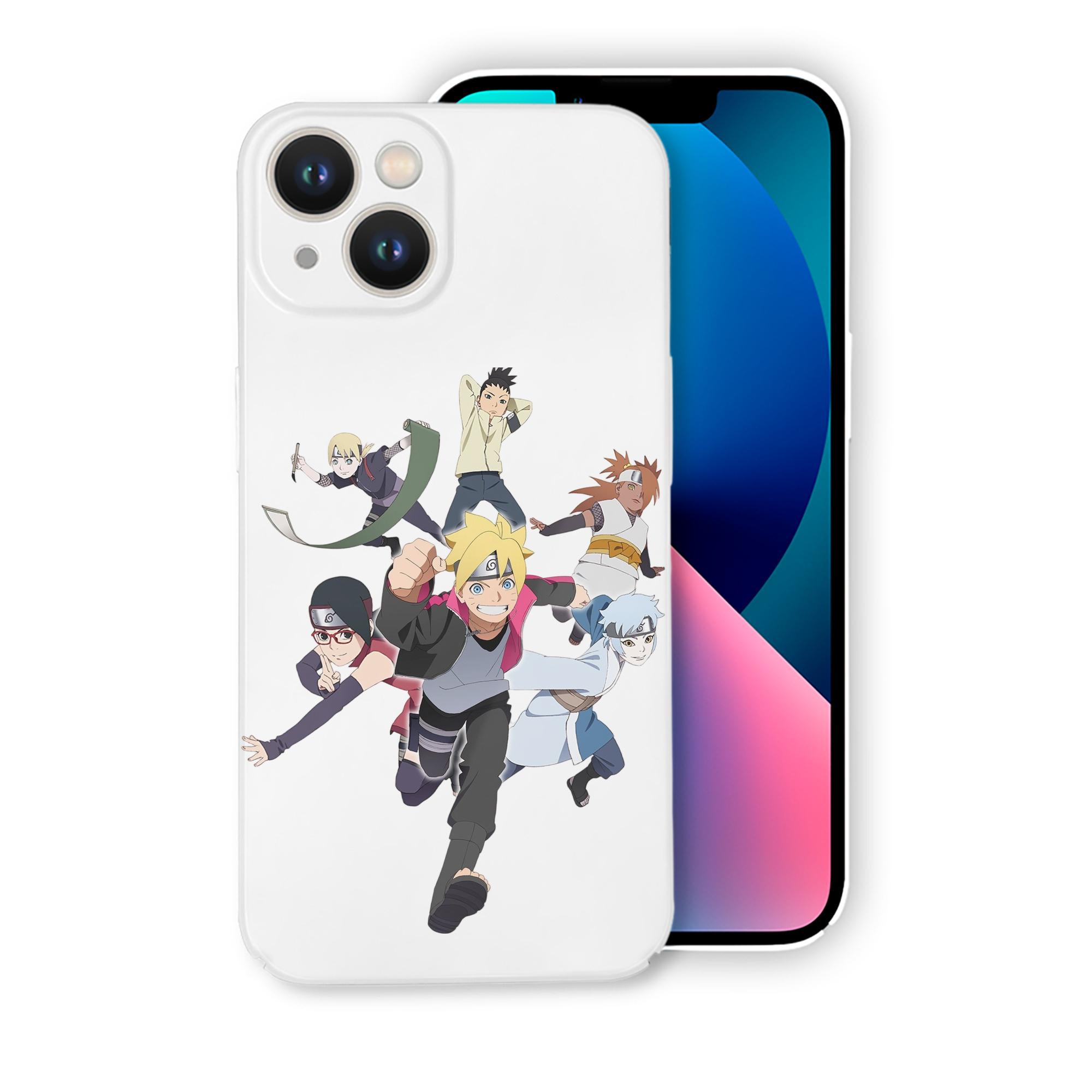 （画像用） NARUTO -ナルト- うずまき ボルト Uzumaki Boruto 【iPhone 14シリーズ対応】ハードケース