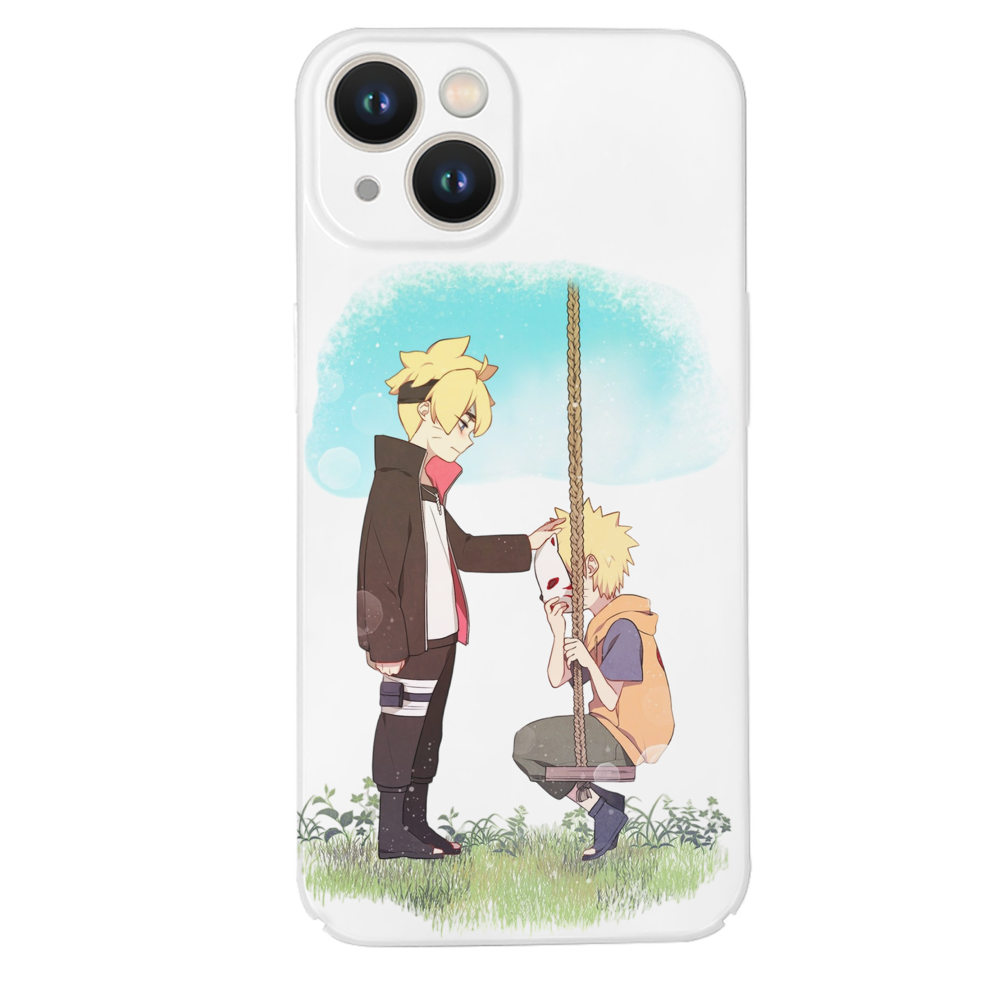 （画像用） NARUTO -ナルト- うずまき ボルト Uzumaki Boruto 【iPhone 14シリーズ対応】ハードケース