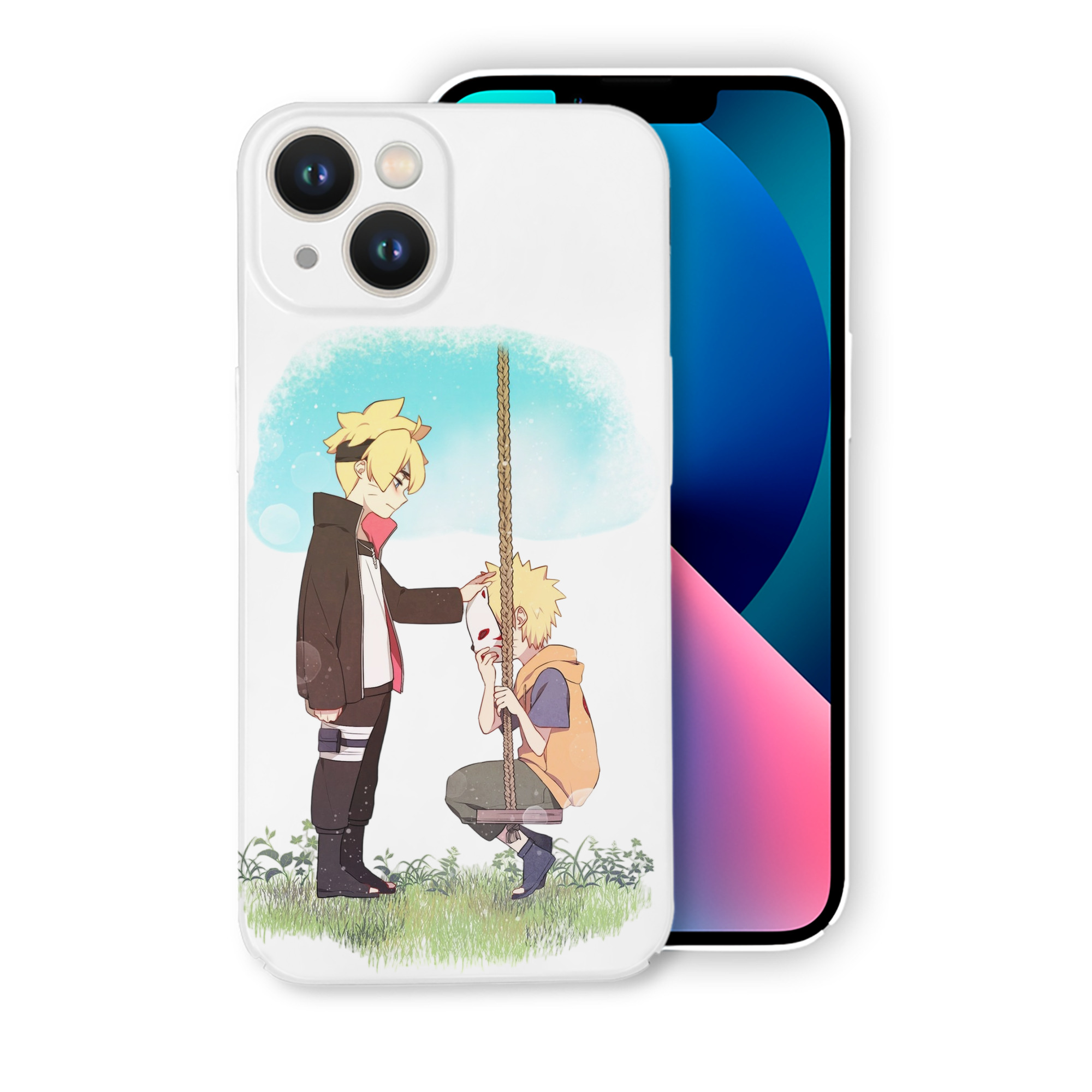 （画像用） NARUTO -ナルト- うずまき ボルト Uzumaki Boruto 【iPhone 14シリーズ対応】ハードケース