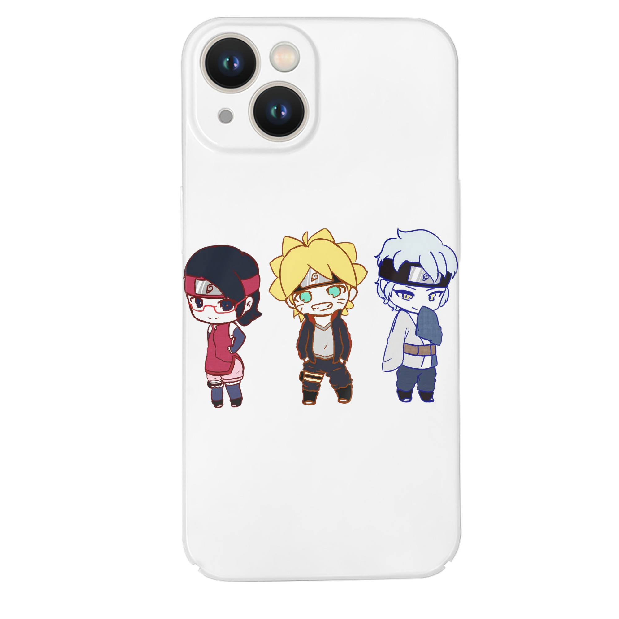 （画像用） NARUTO -ナルト- うずまき ボルト Uzumaki Boruto 【iPhone 14シリーズ対応】ハードケース